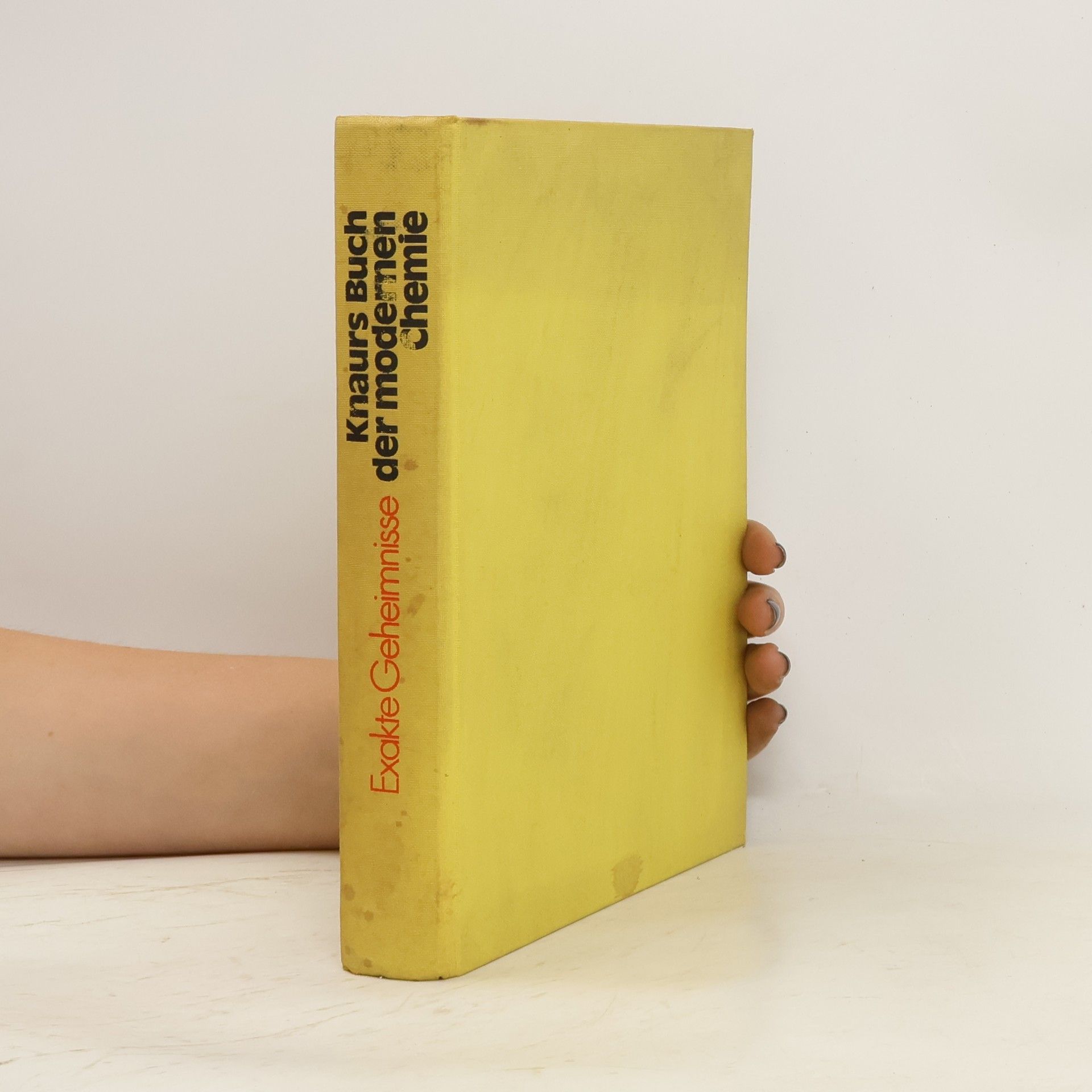 Joachim Rudolph Knaurs Buch der modernen Chemie