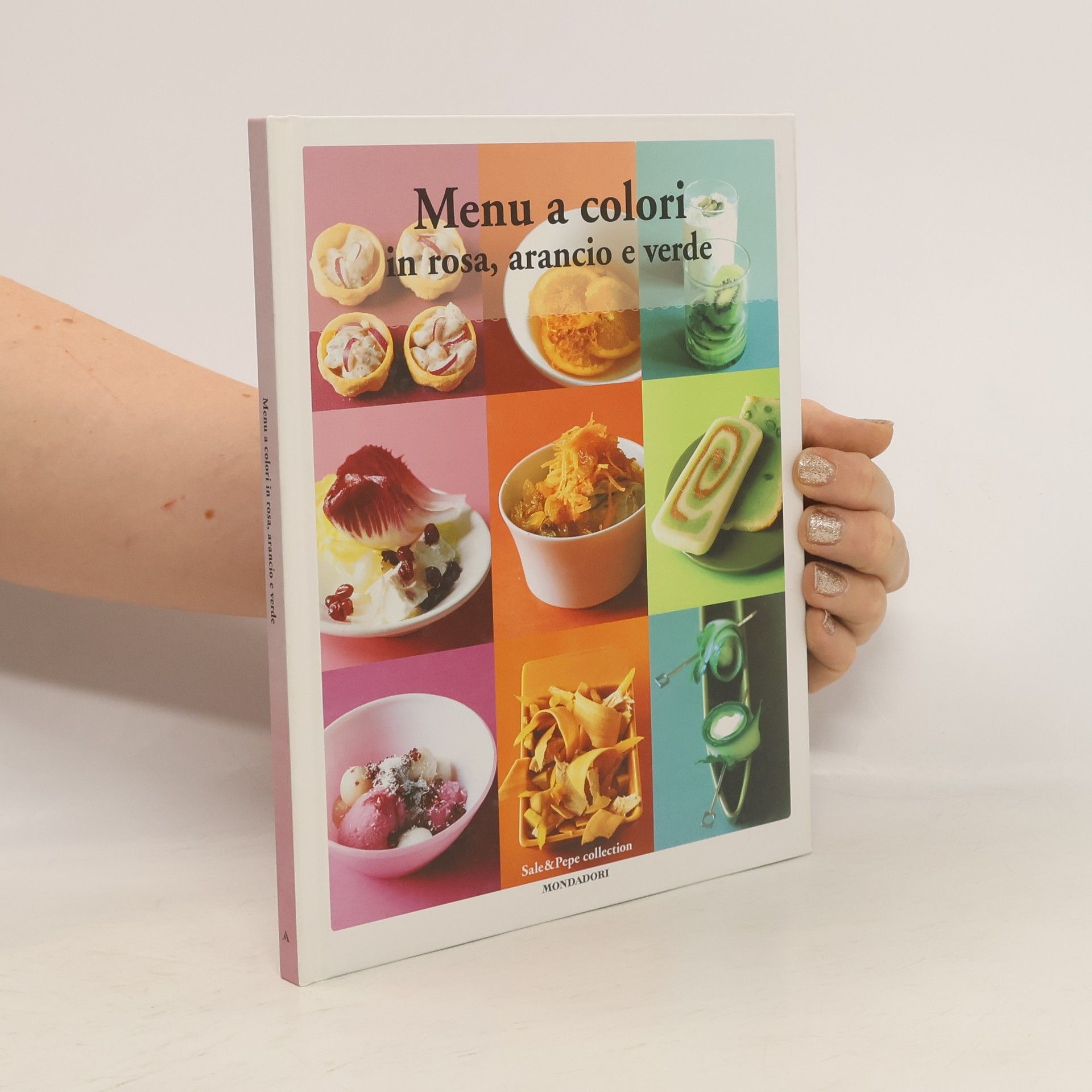 Collectif d'auteurs Menu a colori in rosa, arancio e verde