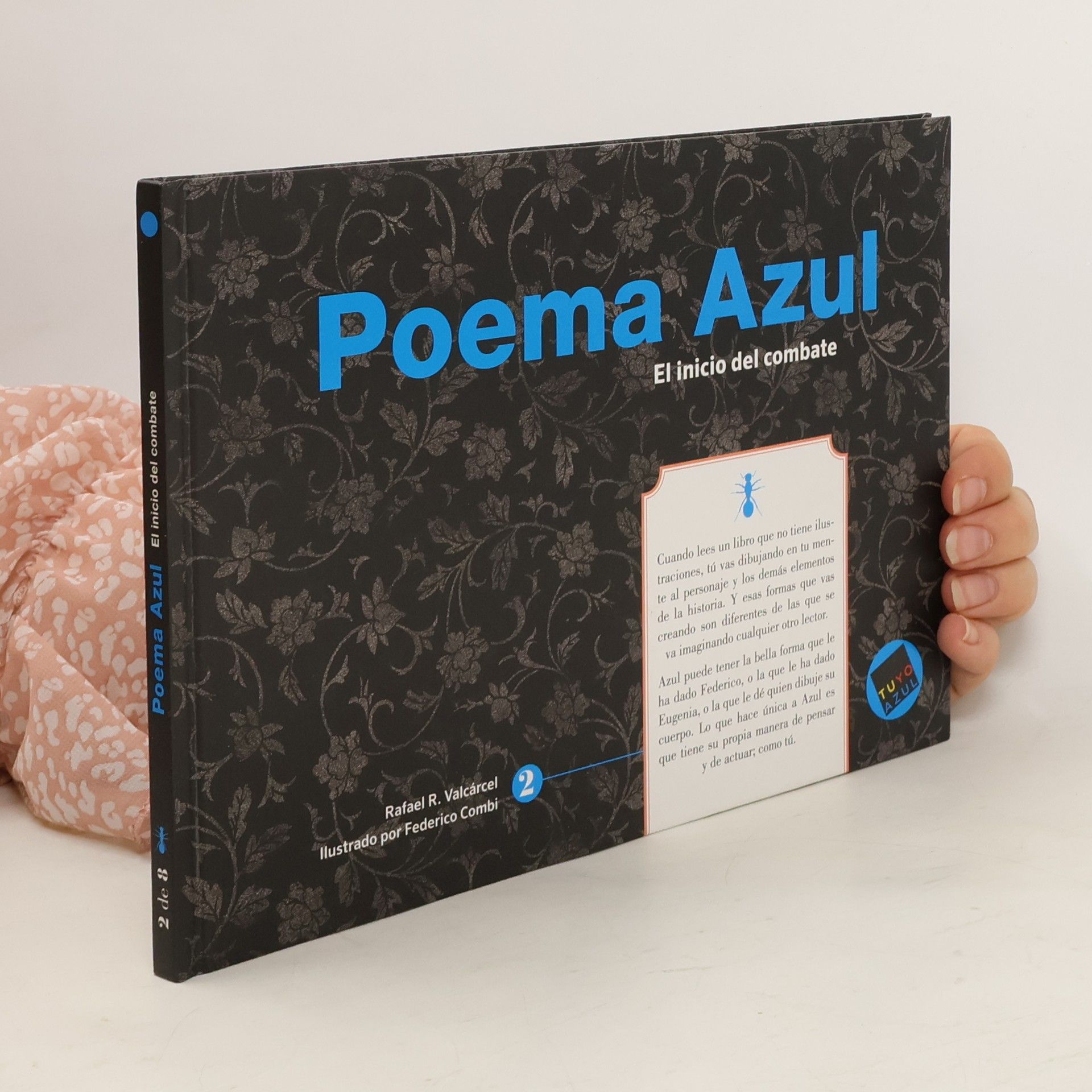 Rafael R. Valcárcel Poema Azul