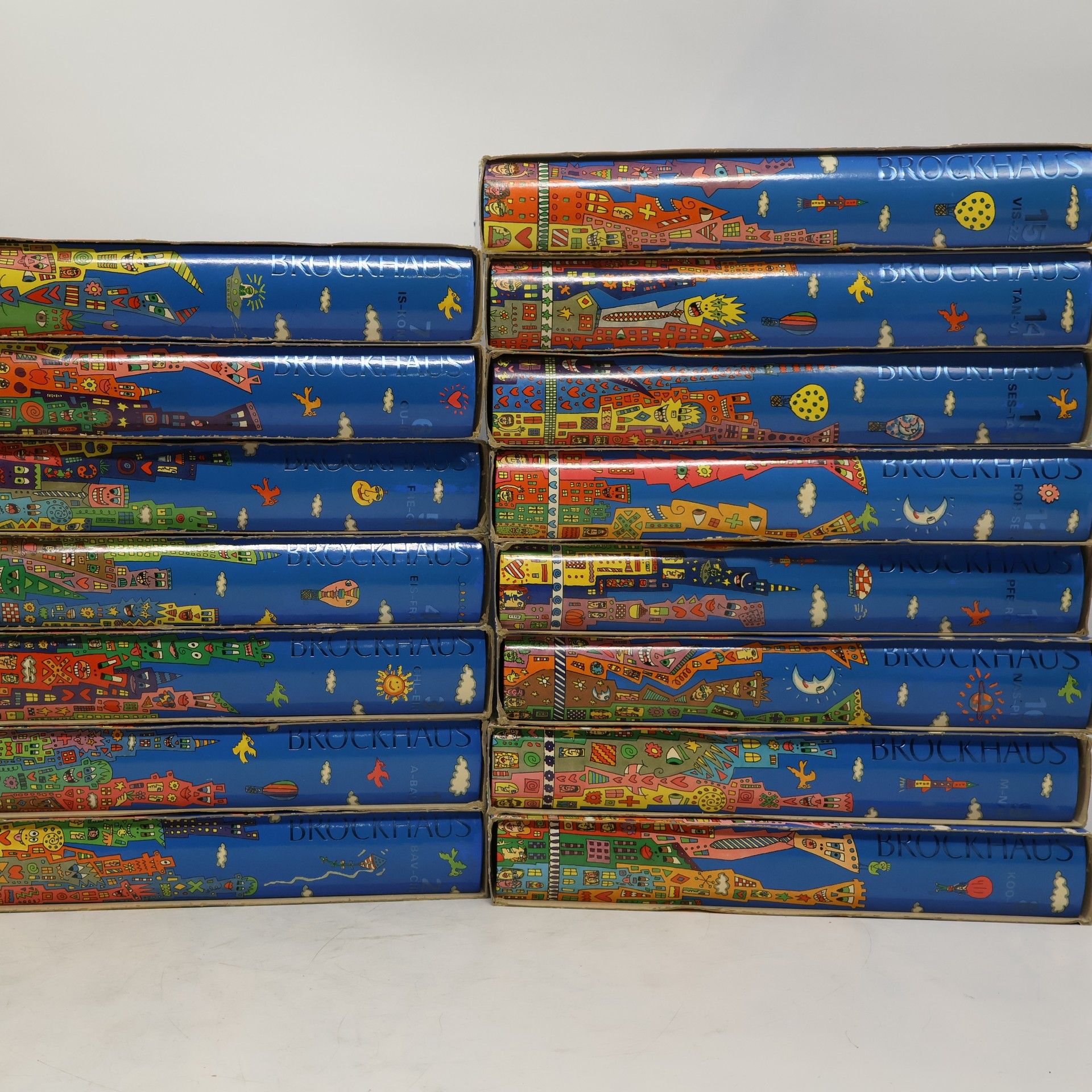 James Rizzi Der Brockhaus in Fünfzehn Bänden, James Rizzi ars mundi Exklusiv-Edition