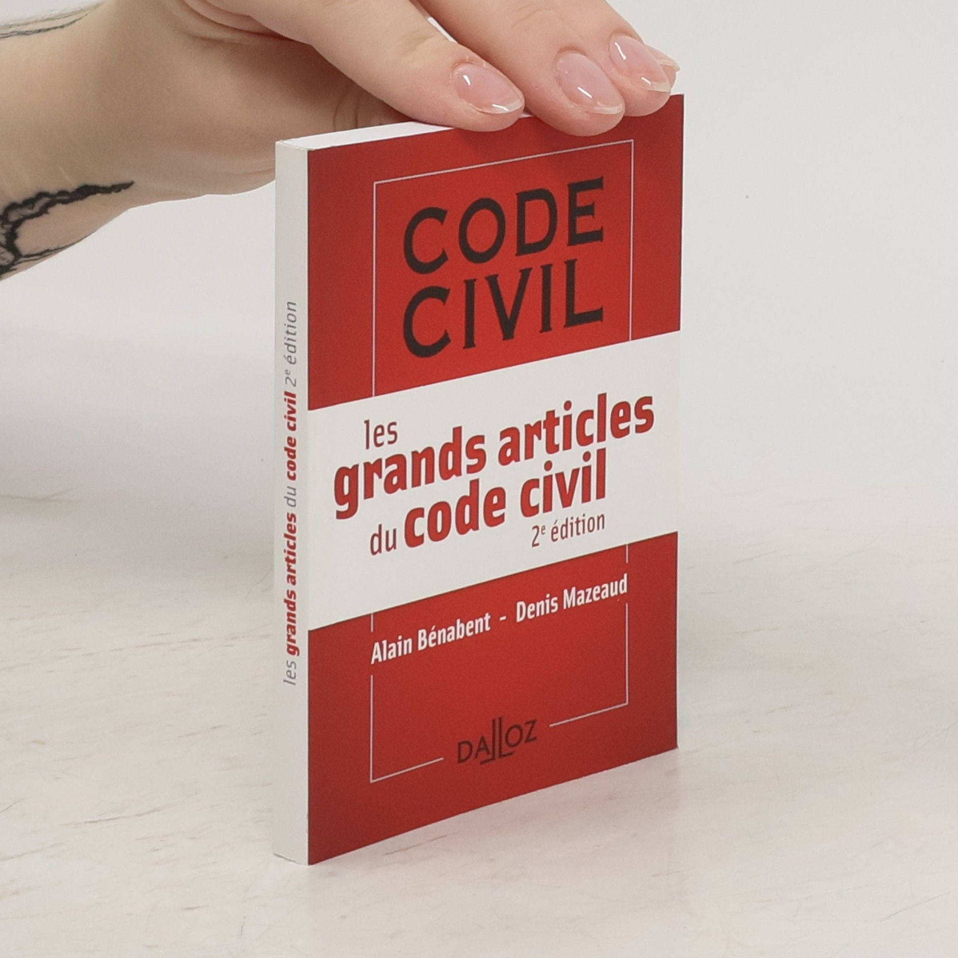 Alain Bénabent Les grands articles du code civil