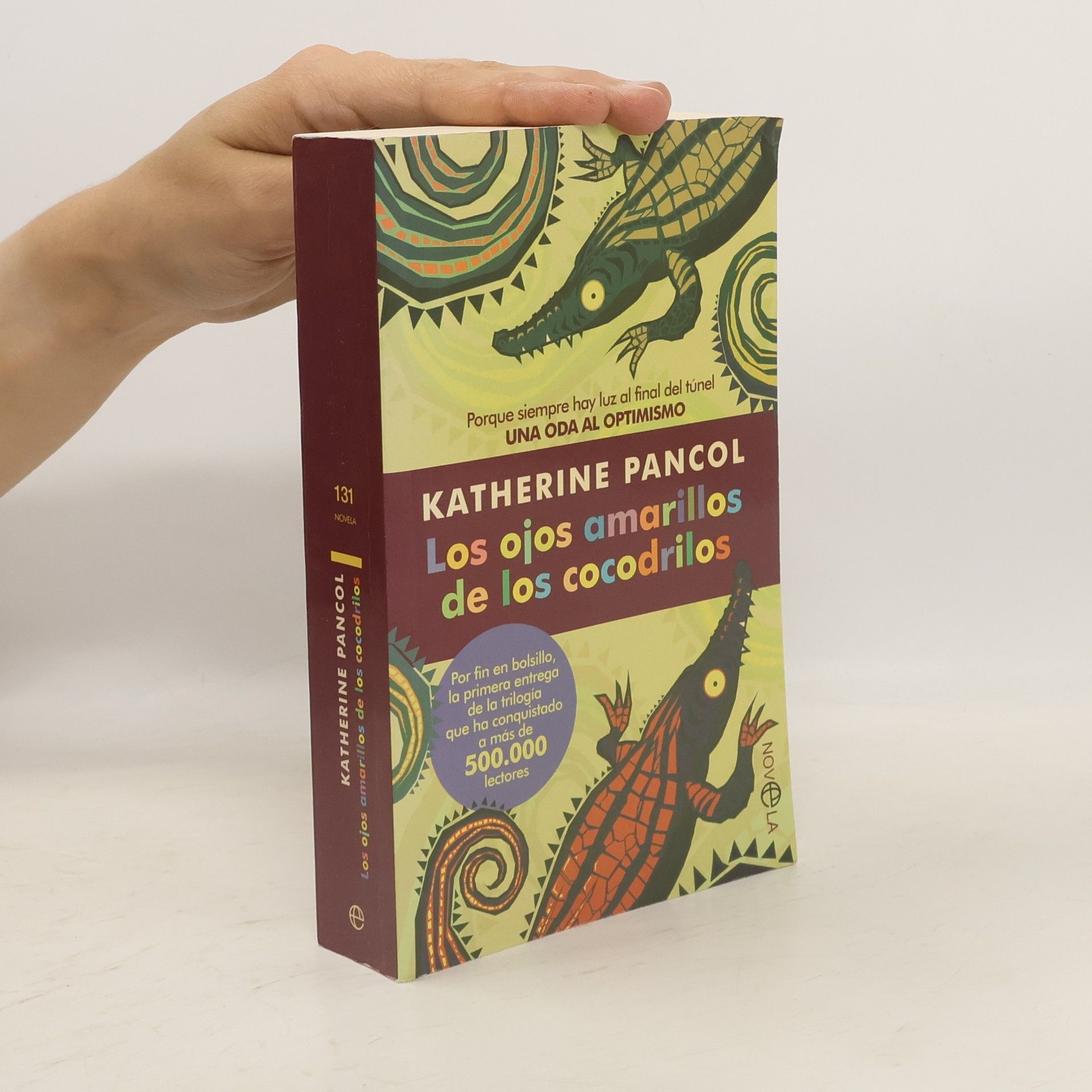 Katherine Pancolová  Los ojos amarillos de los cocodrilos