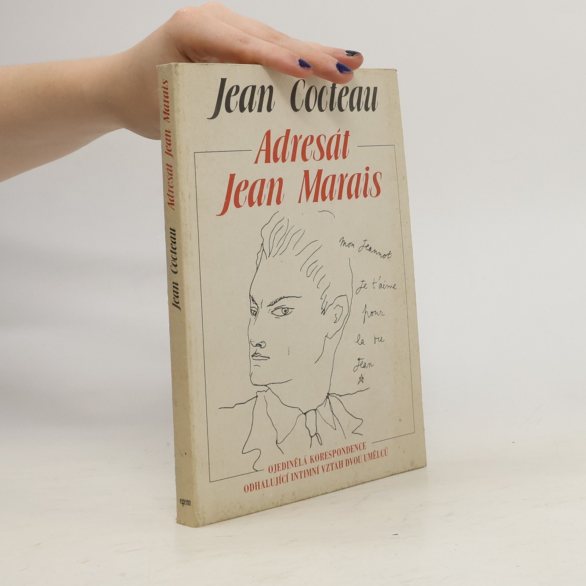 Jean Cocteau Adresát Jean Marais