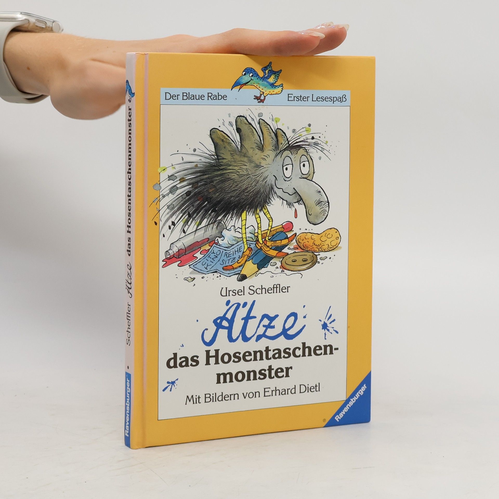 Ursel Scheffler Ätze, das Hosentaschenmonster