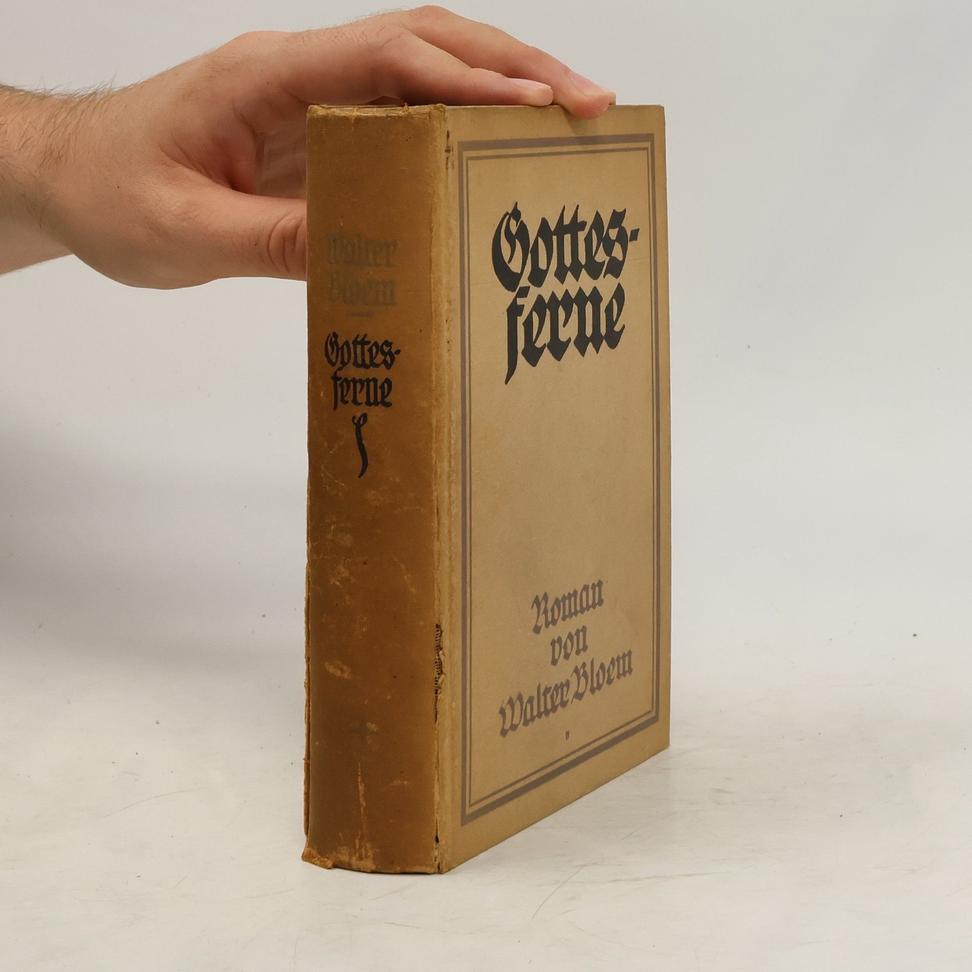 Walter Bloem Gottesferne