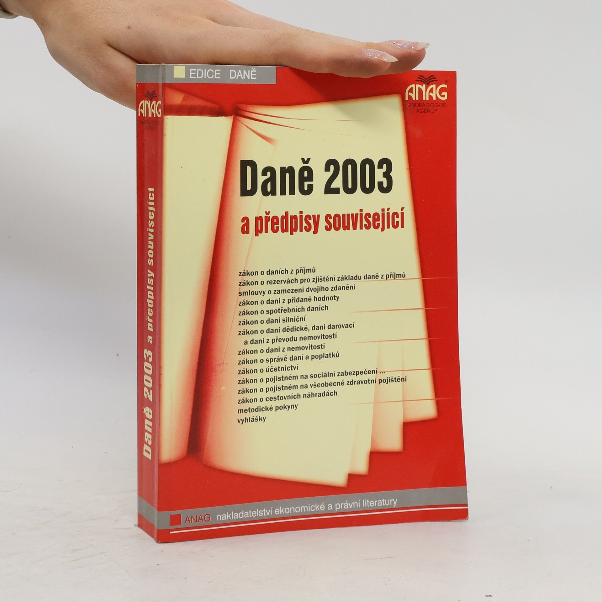 Collectif d'auteurs Daně 2003 a předpisy související