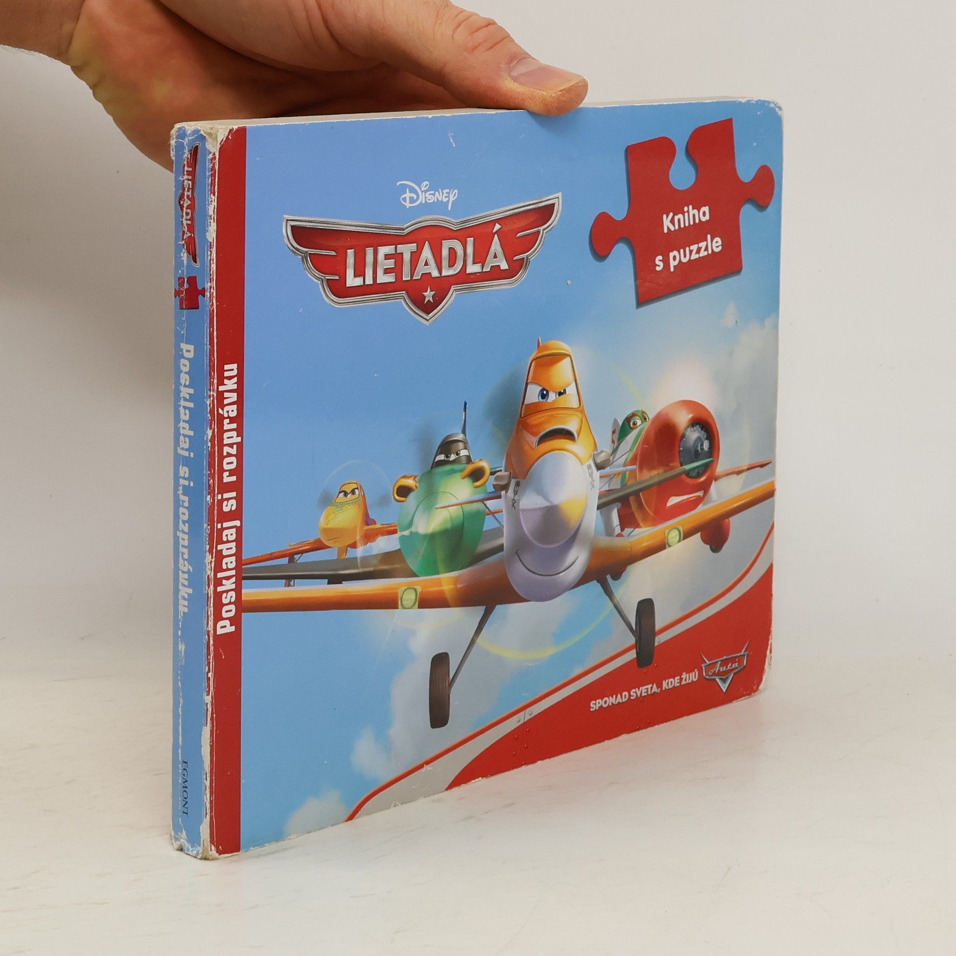 Walt Disney Lietadlá. kniha s puzzle