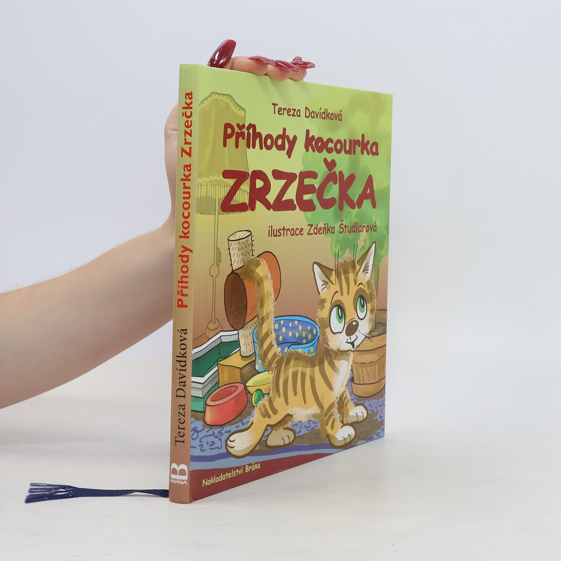 Tereza Davídková Příhody kocourka Zrzečka