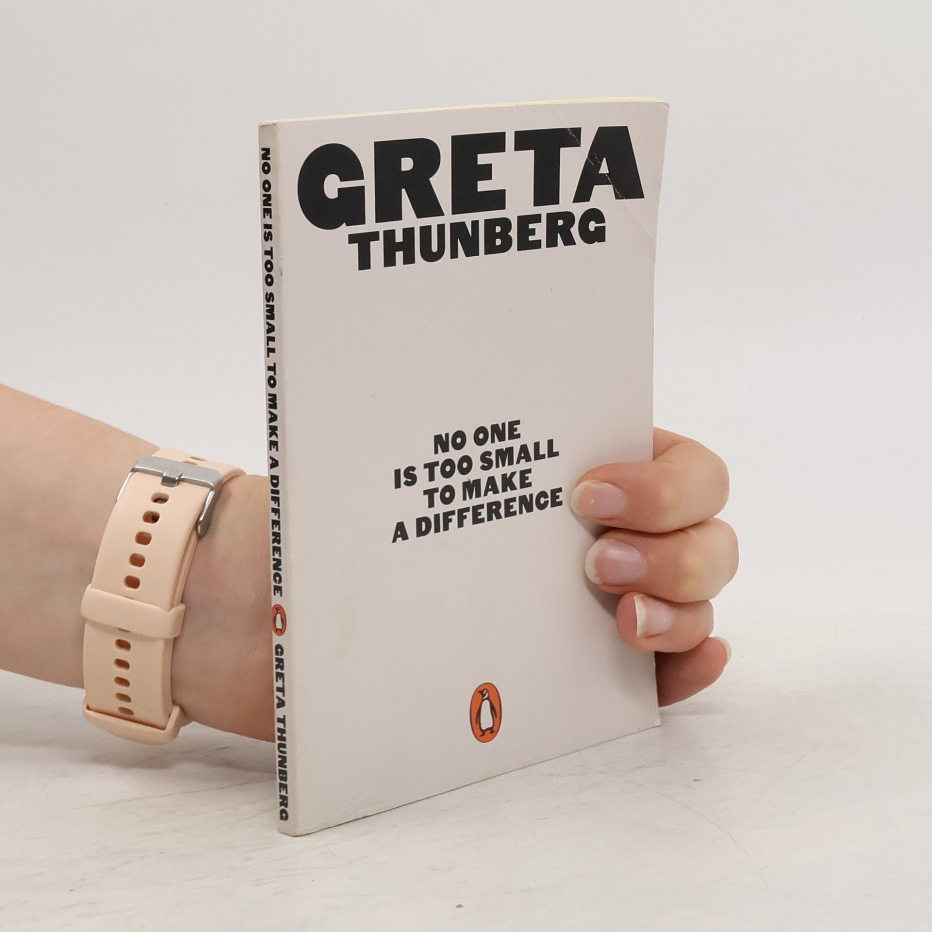 Greta Thunberg No One Is Too Small to Make a Difference