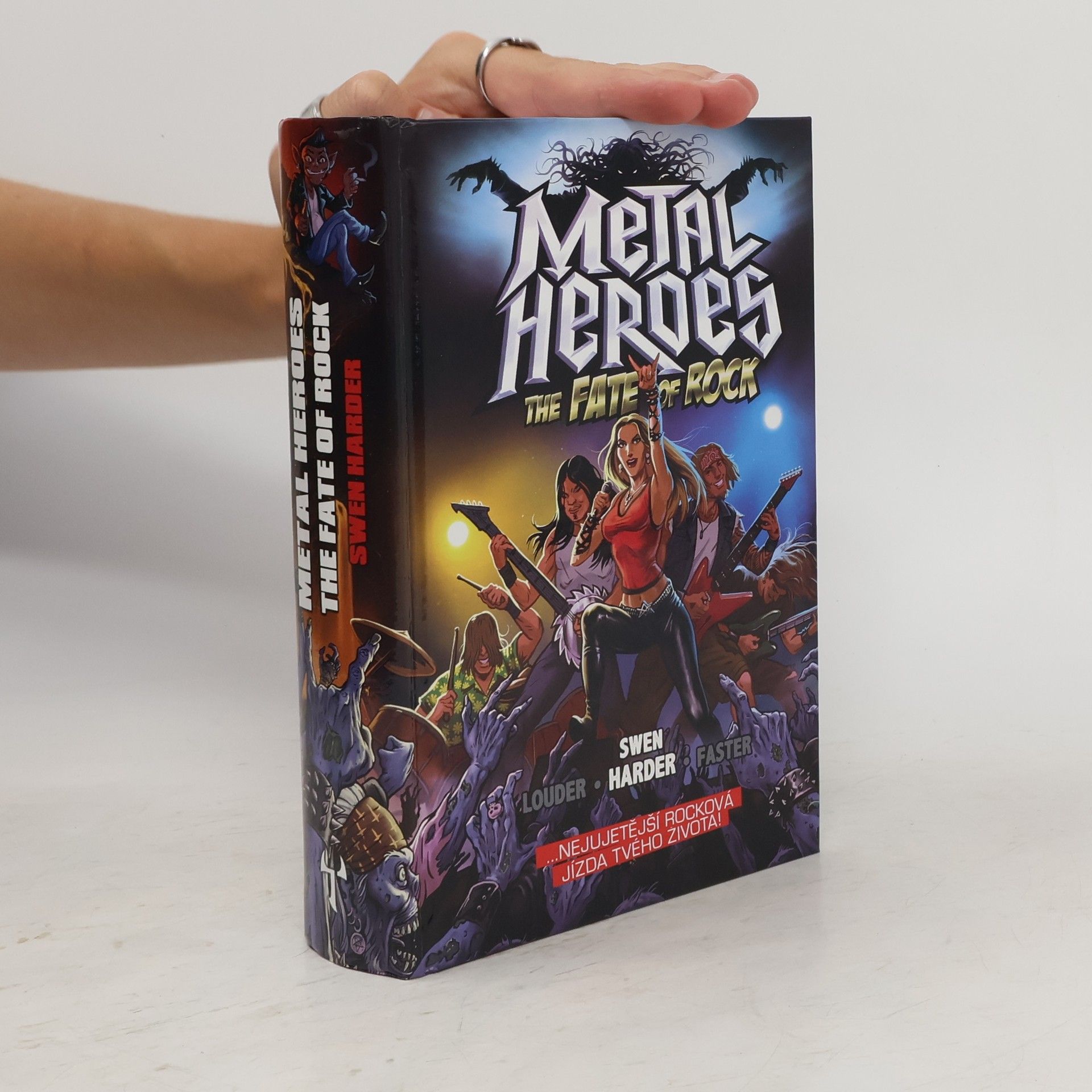 Swen Harder Metal Heroes: The Fate of Rock (gamebook)