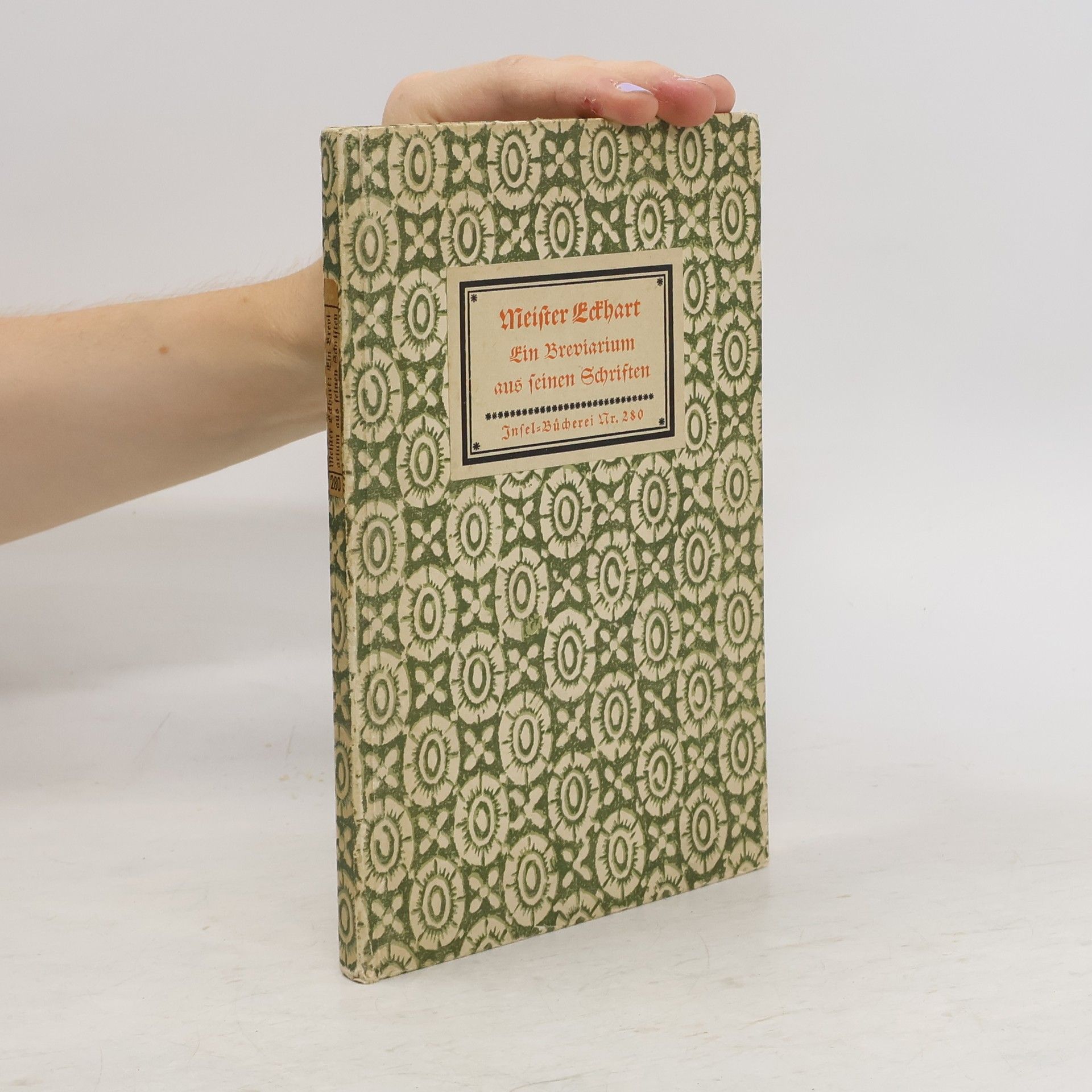 Mistr Eckhart Ein Breviarium aus seinen Schriften