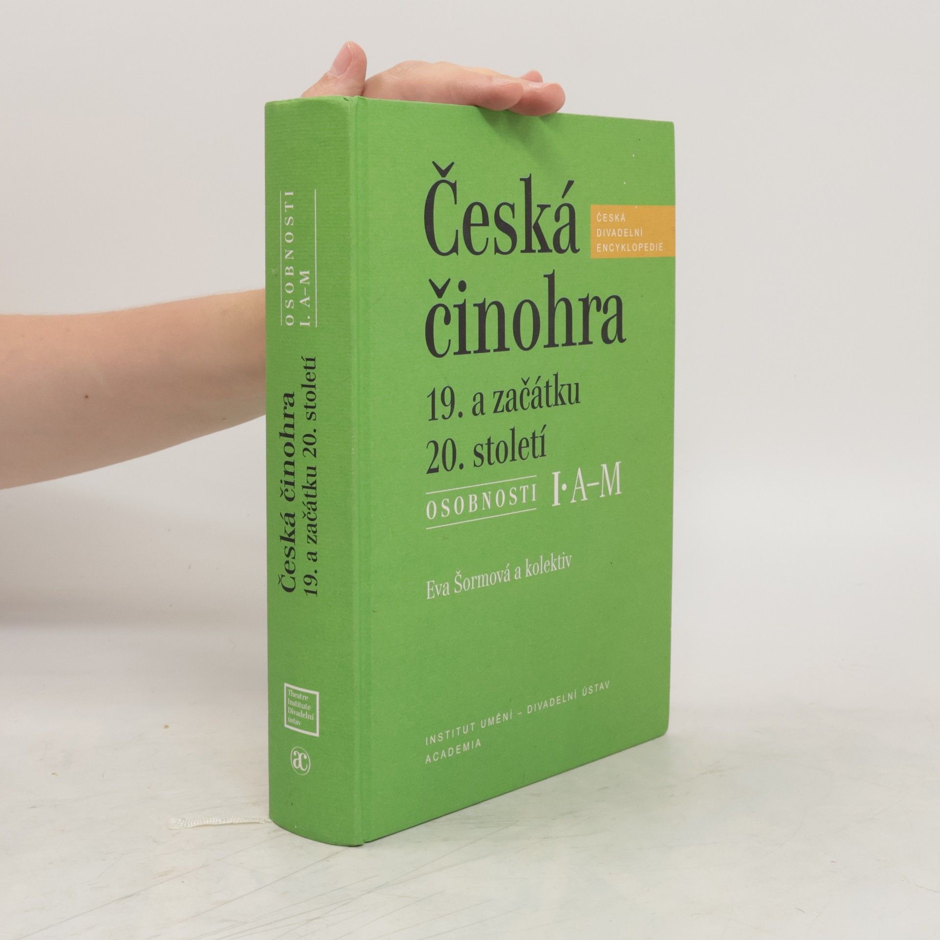 Šormová Eva Česká činohra 19. a začátku 20. století