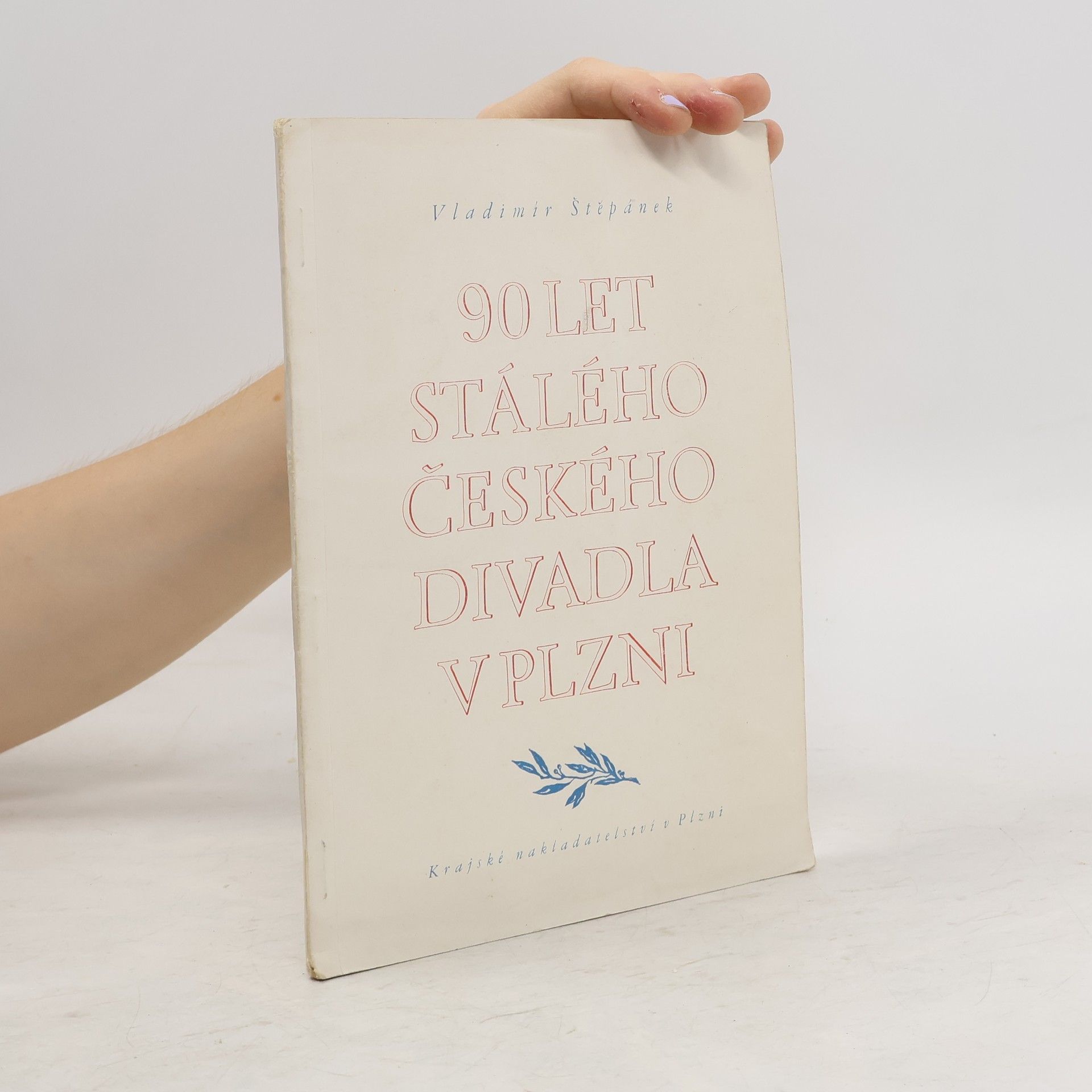 Vladimír Štěpánek 90 let stálého českého divadla v Plzni