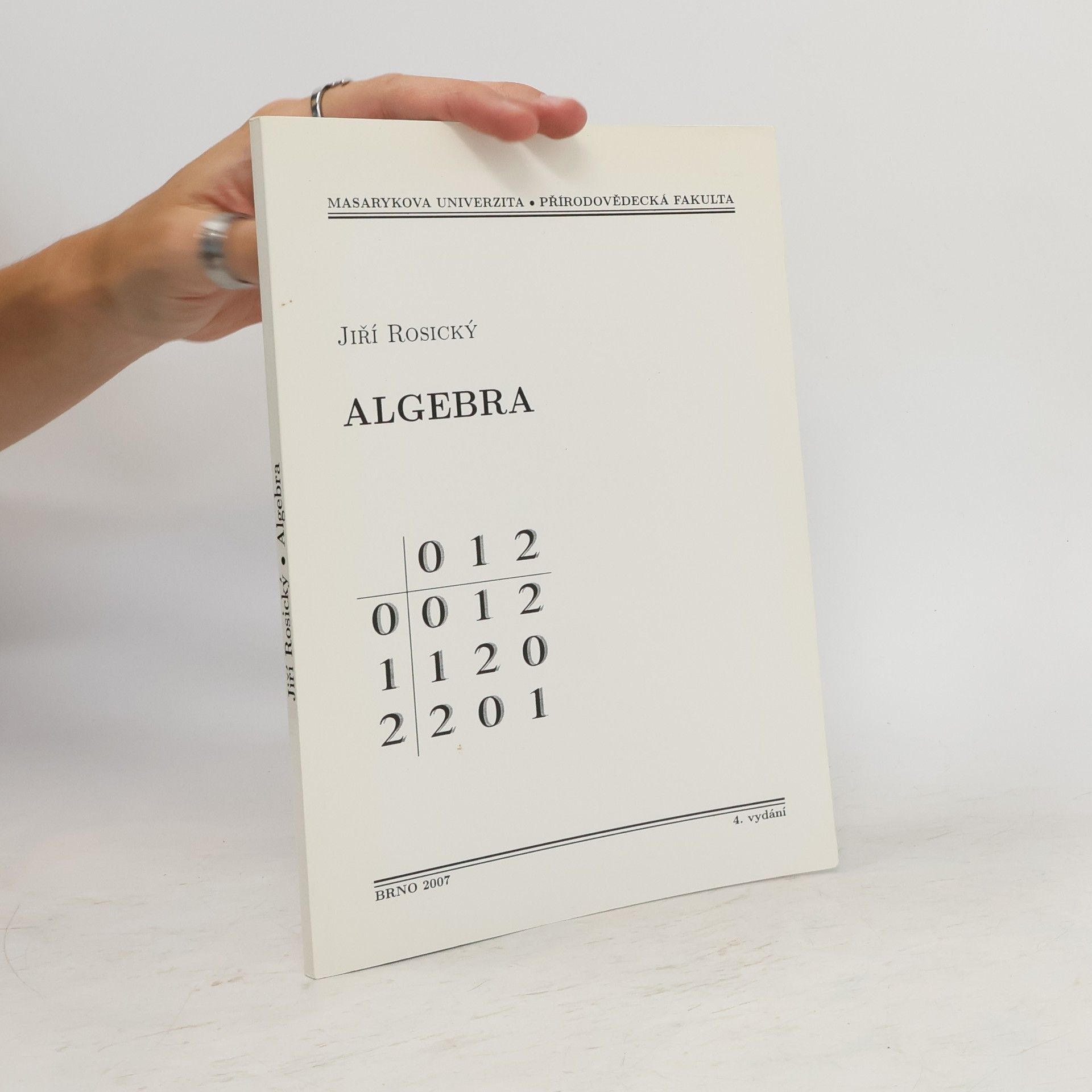 Jiří Rosický Algebra