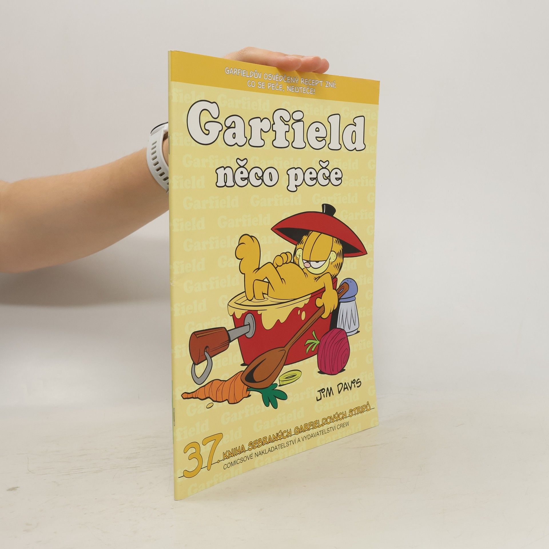 Jim Davis Garfield něco peče