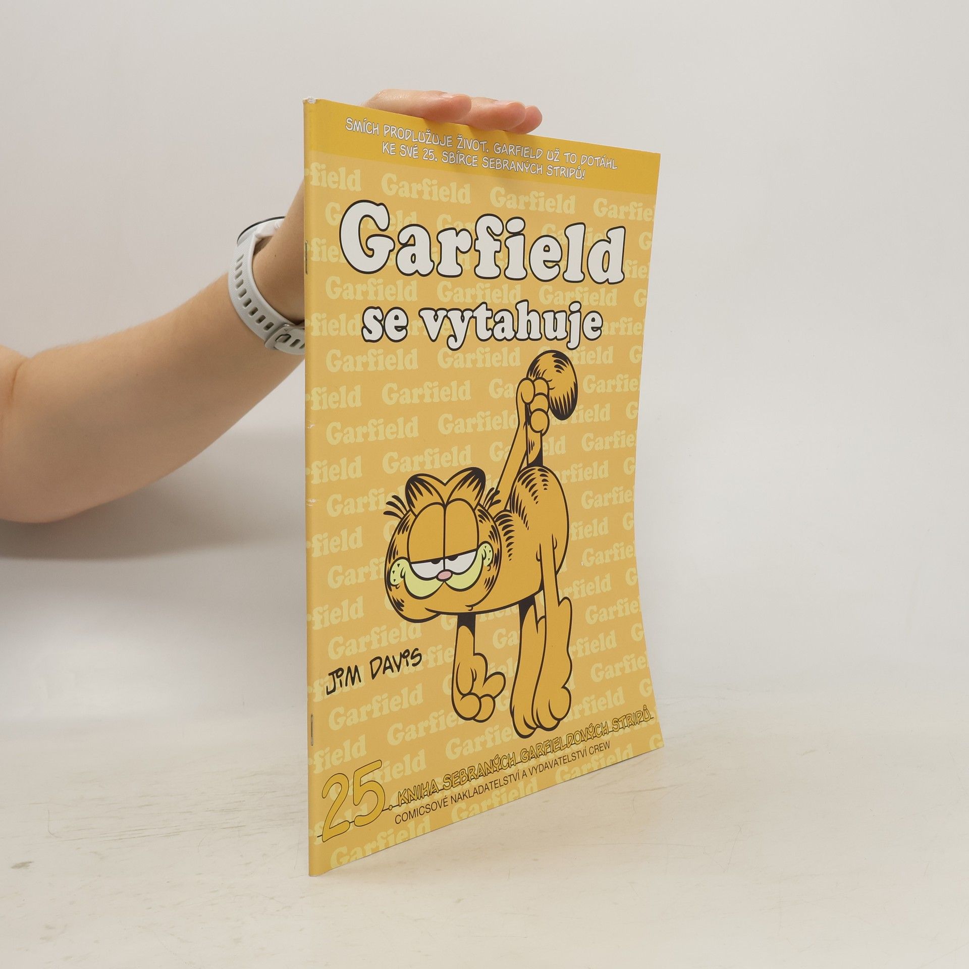 Jim Davis Garfield se vytahuje