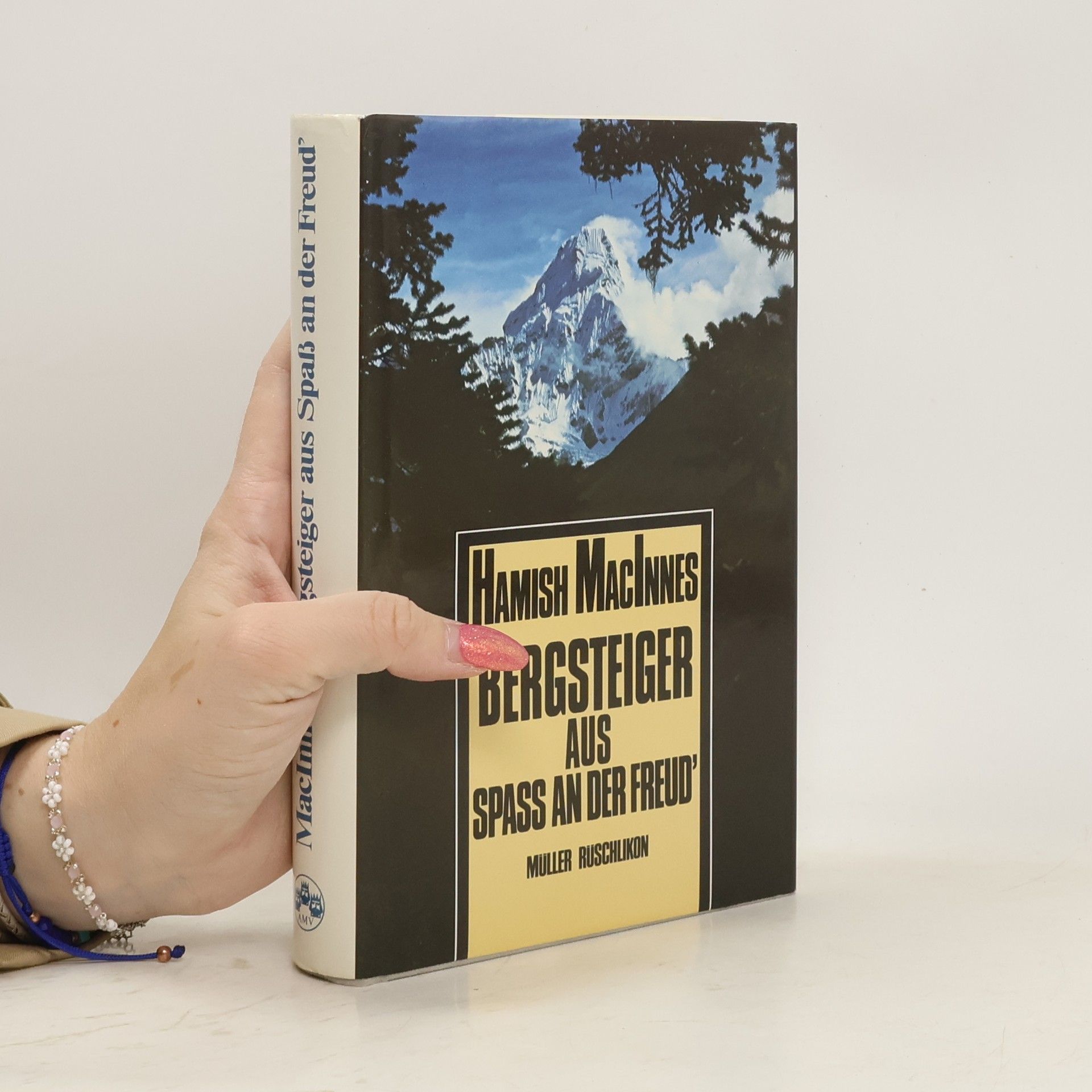 Hamish MacInnes Bergsteiger aus Spass an der Freud'
