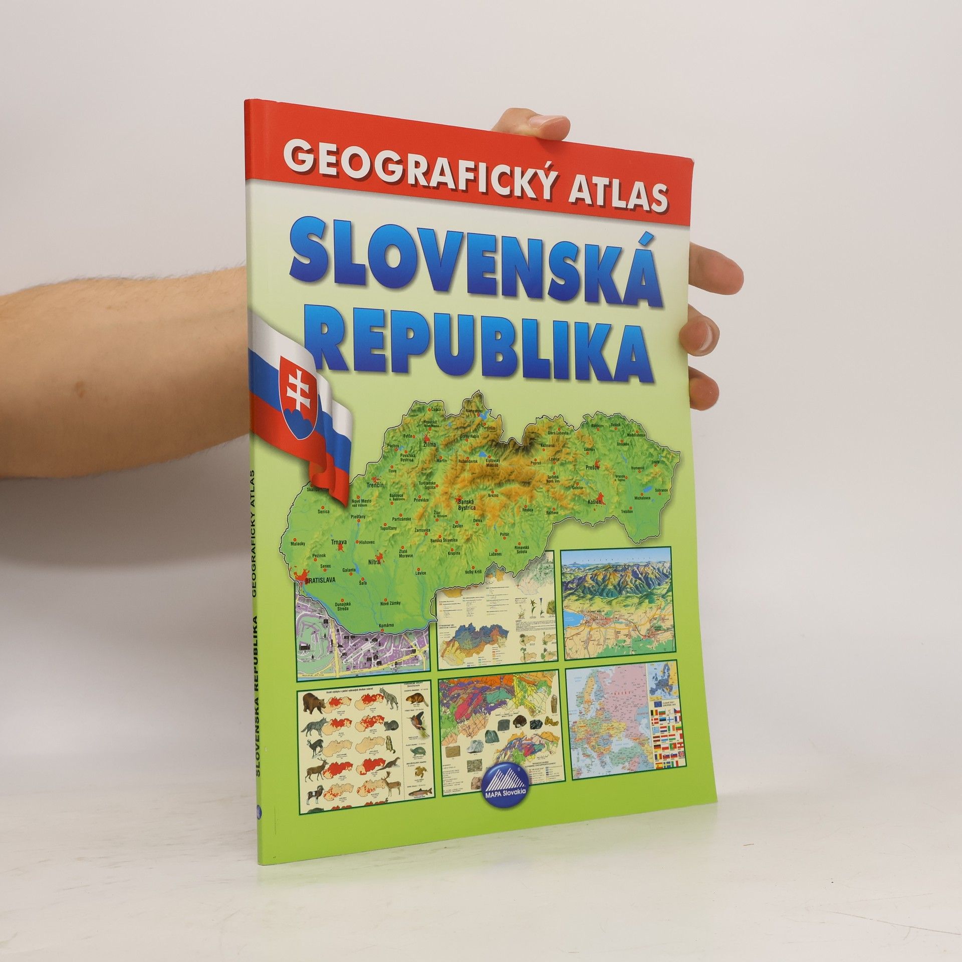 Róbert Čeman Slovenská republika - Geografický atlas