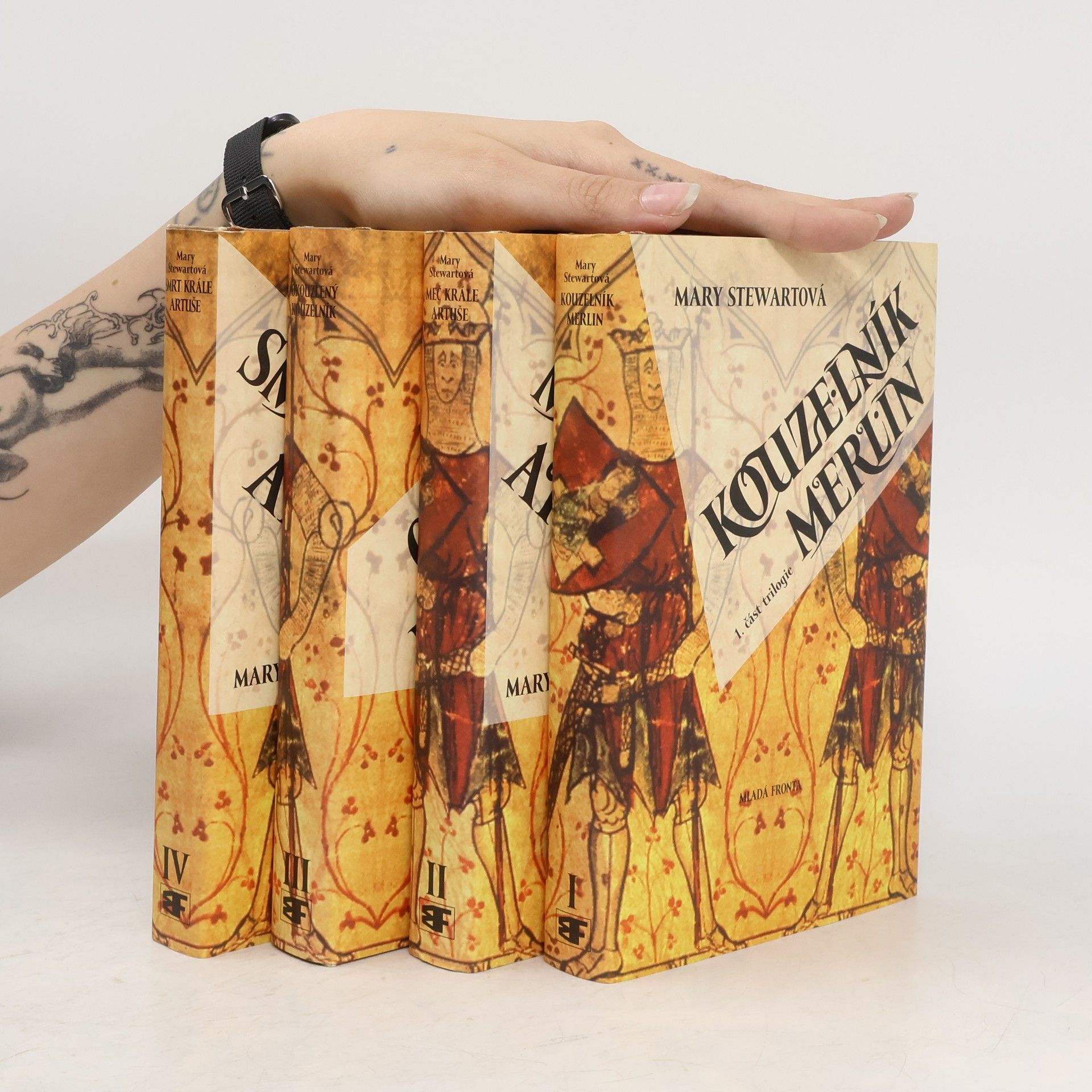 Mary Stewart-Wilson Kouzelník Merlin 1-4