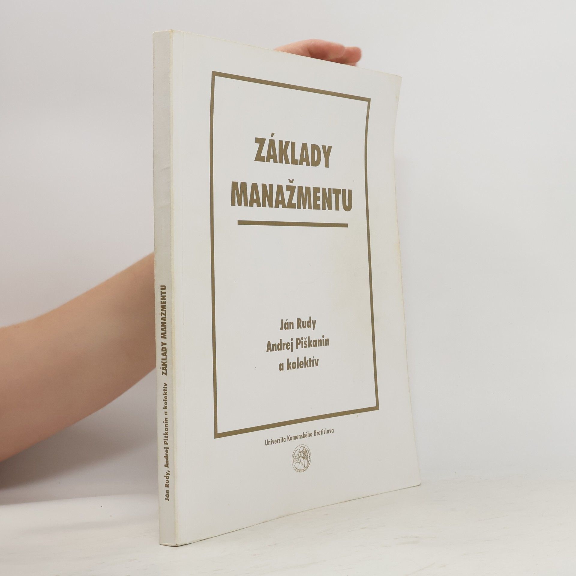 Ján Rudy Základy manažmentu