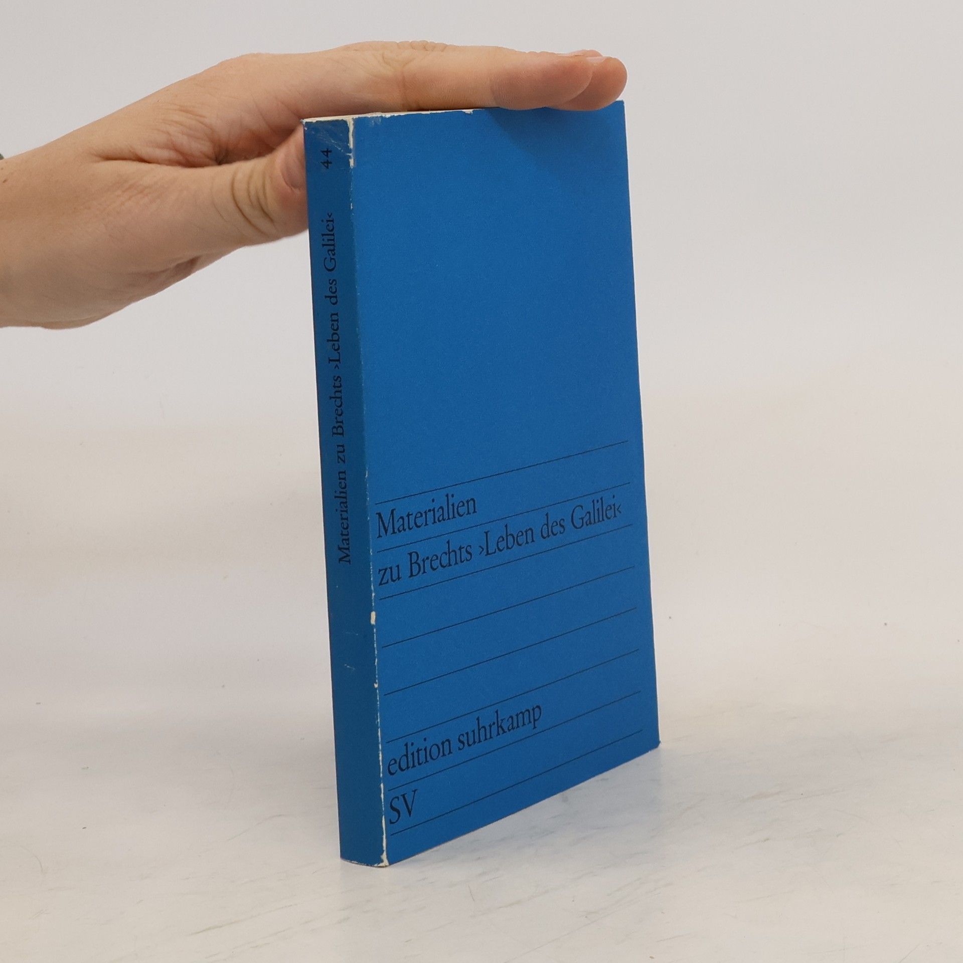 AA.VV. Materialien zu Brechts. Leben des Galilei