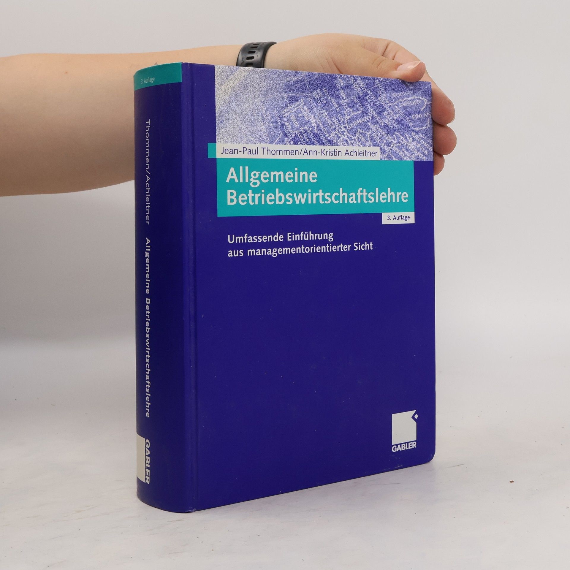 Jean-Paul Thommen Allgemeine Betriebswirtschaftslehre