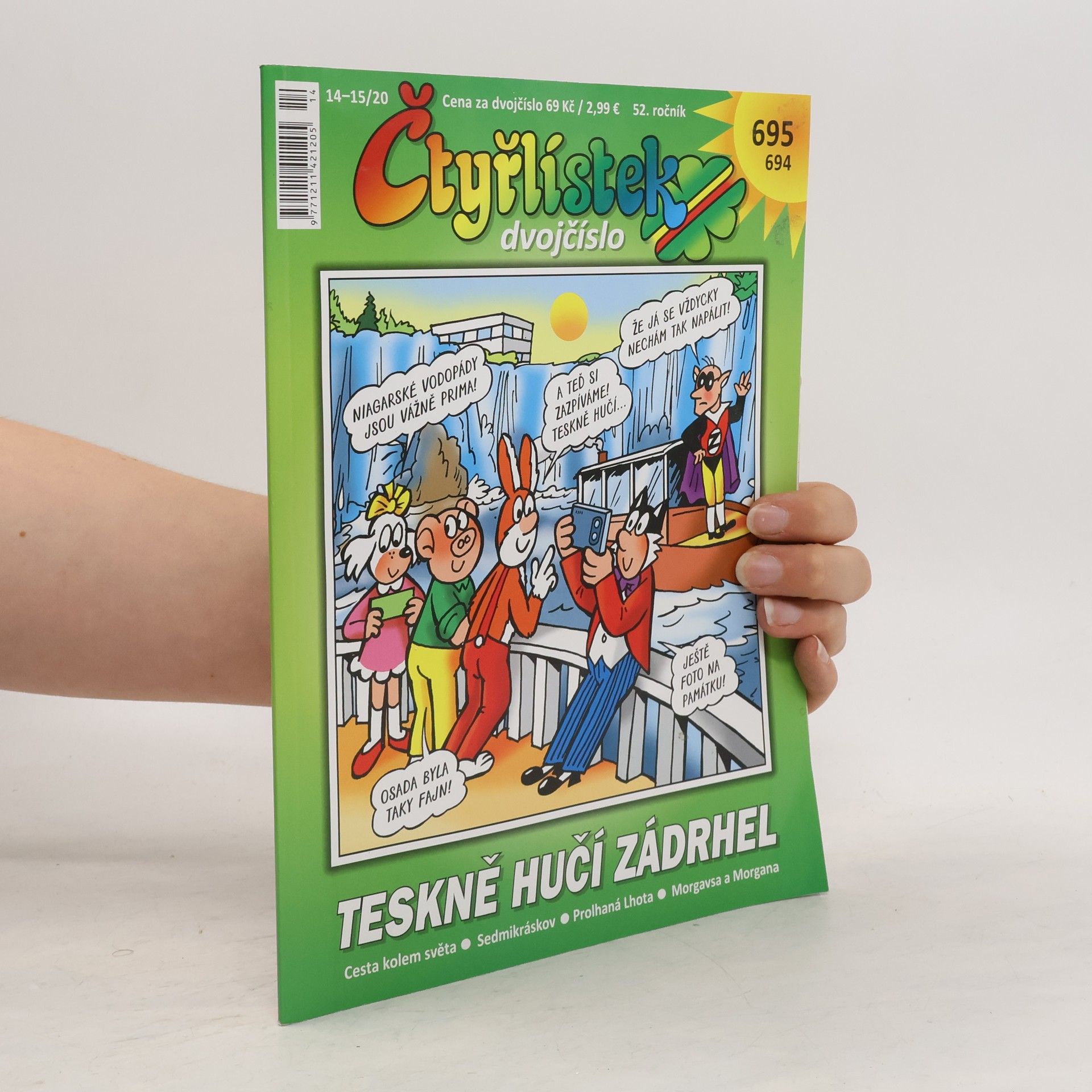 Autorenkollektiv Čtyřlístek dvojčíslo. Teskně hučí zádrhel