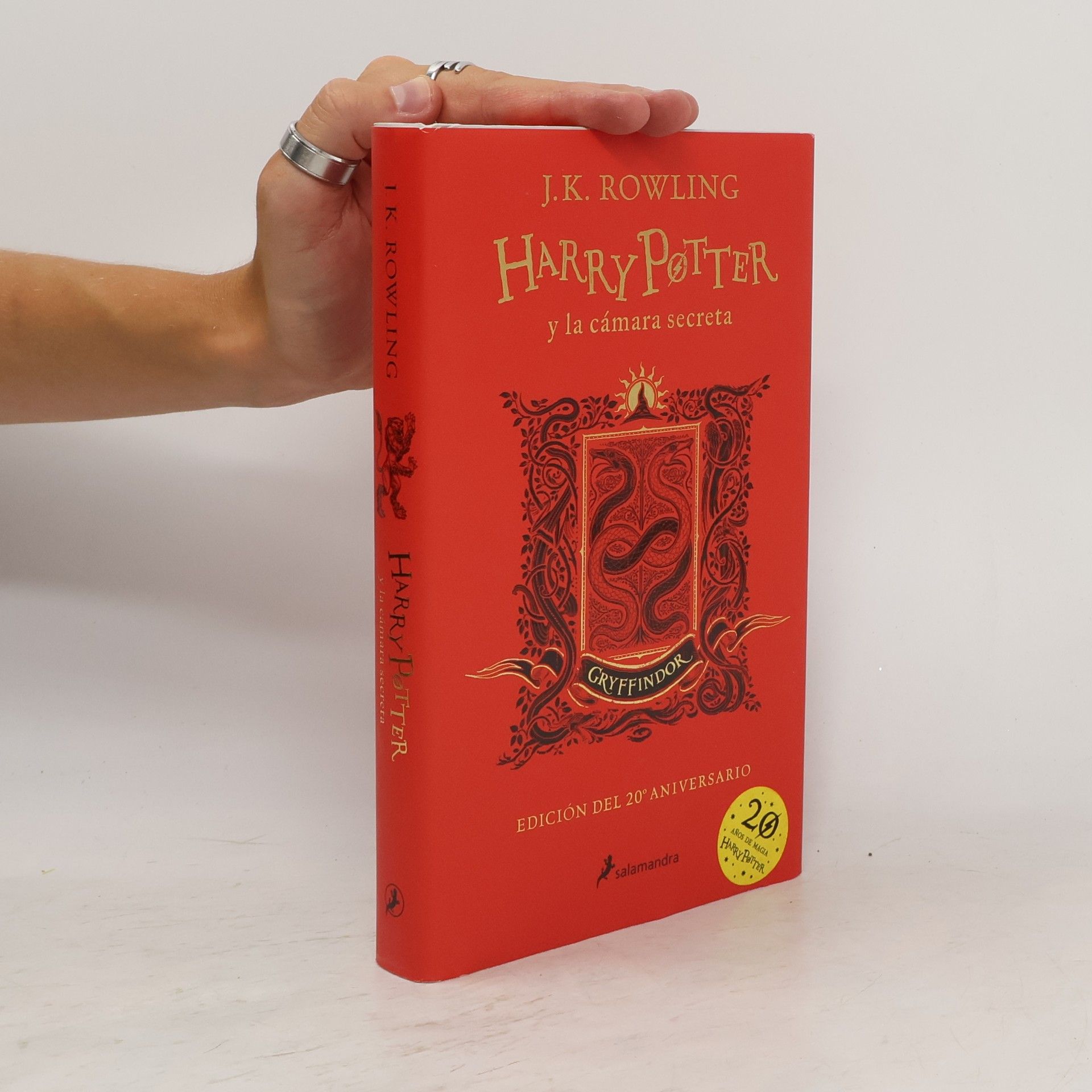 J. K. Rowling Harry Potter y la cámara secreta (20 Aniv. Gryffindor) = Harry Potter and the Chamber of Secrets (Gryffindor)