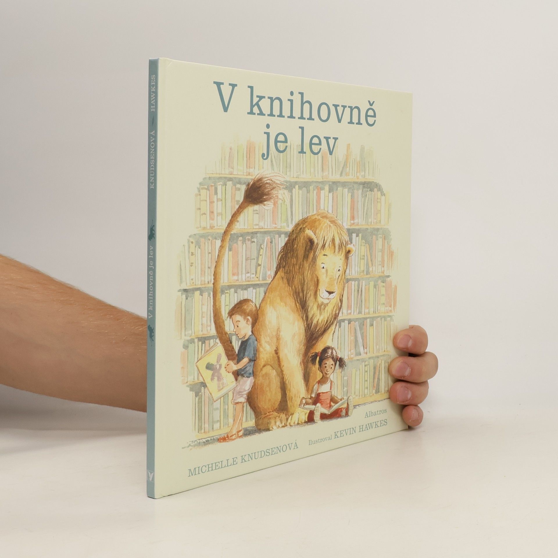 Michelle Knudsen V knihovně je lev