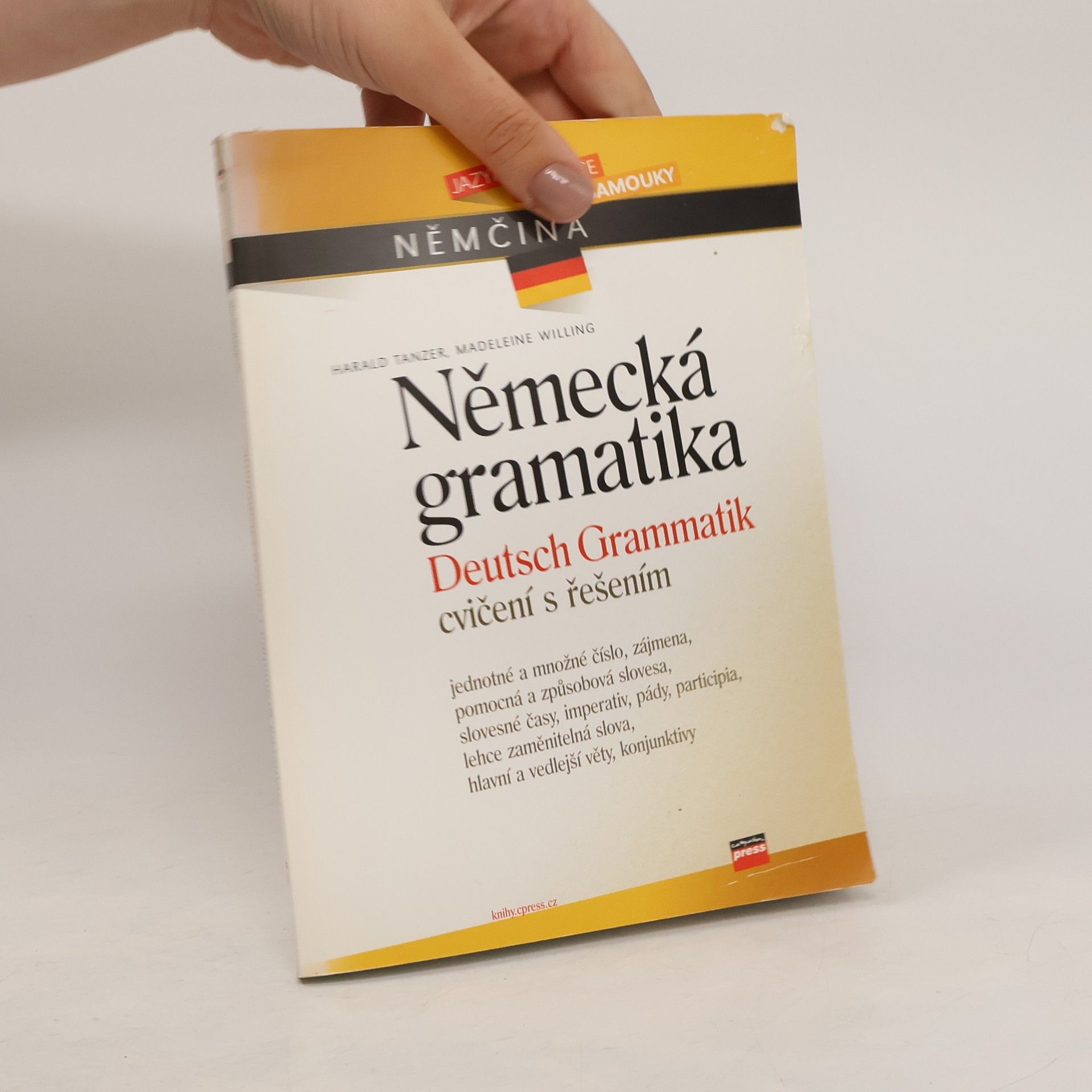Harald Tanzer Německá gramatika. Deutsch Grammatik : cvičení s řešením