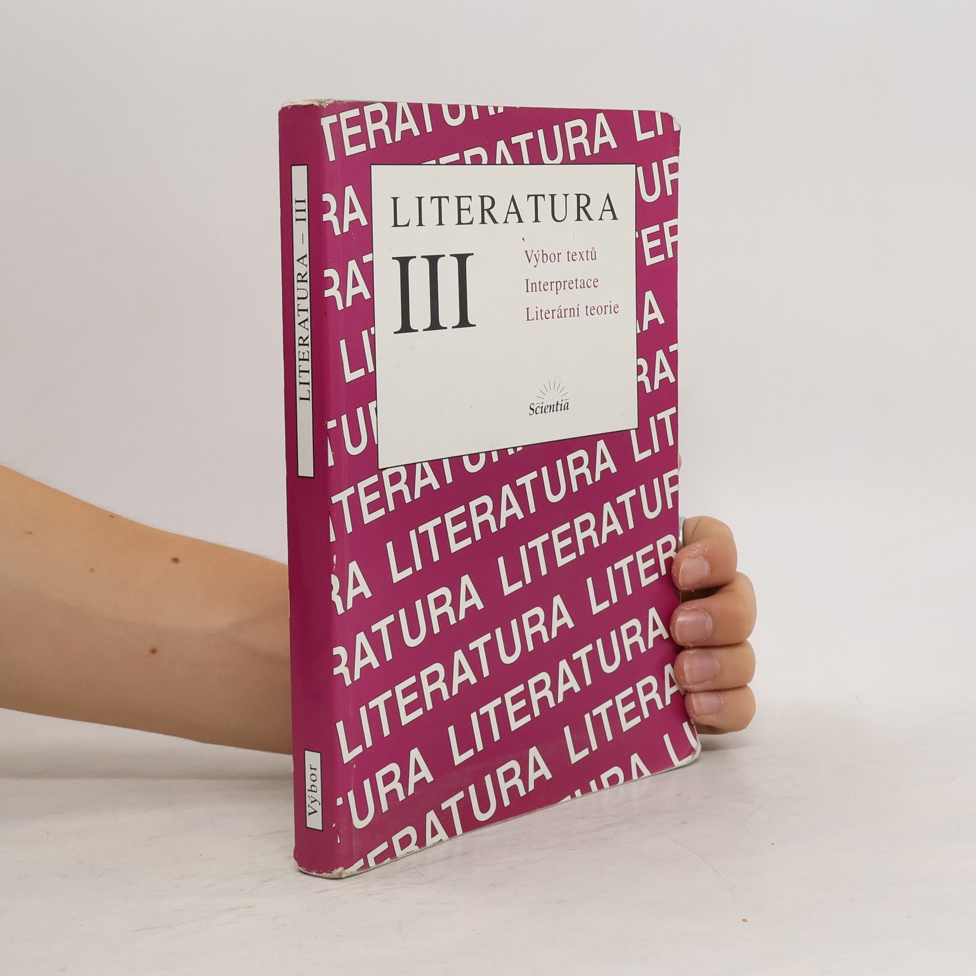 Bohuslav Hoffmann Literatura III Výbor textů Interpretace Literární teorie