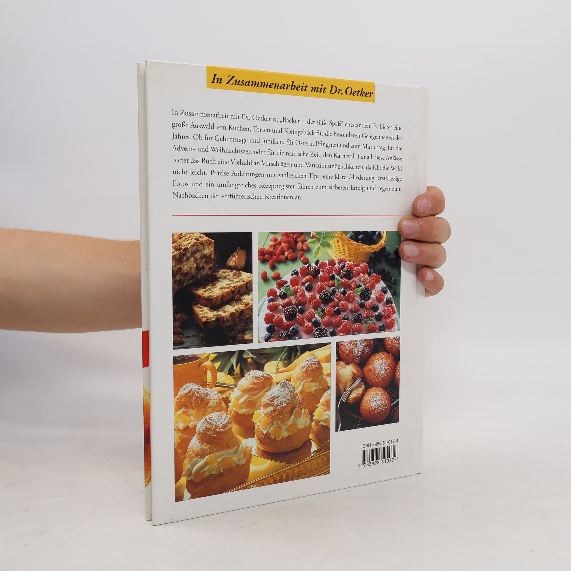Kolektiv autorů Backen der süße Spaß