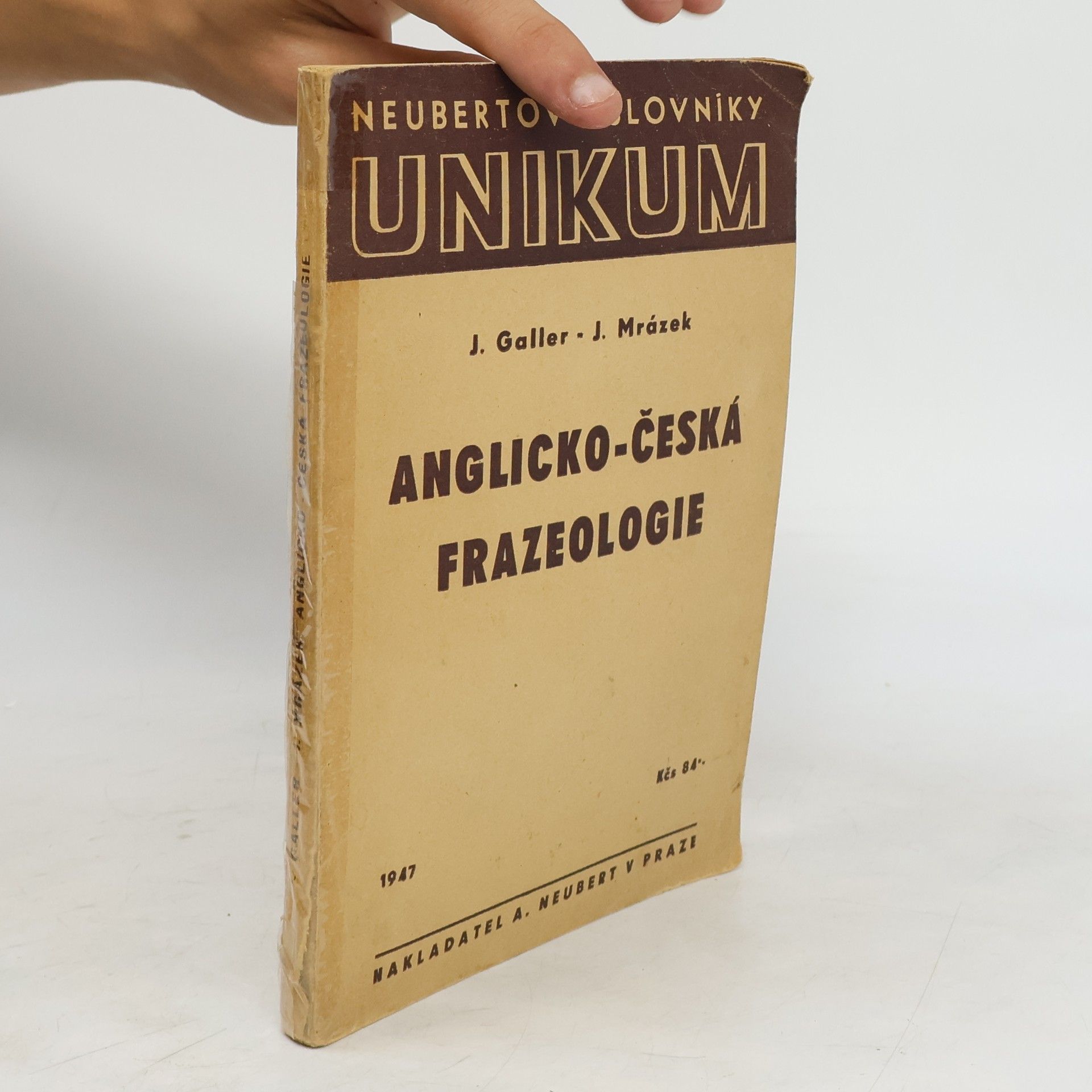 Jiří Galler Anglicko-česká frazeologie