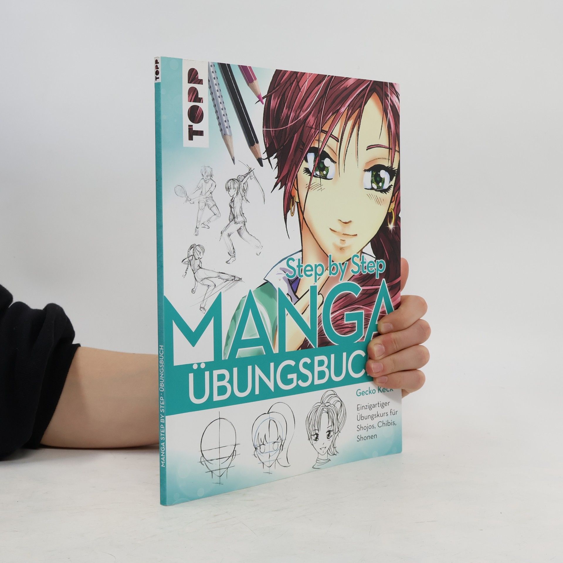 Gecko Keck Step by step Manga Übungsbuch