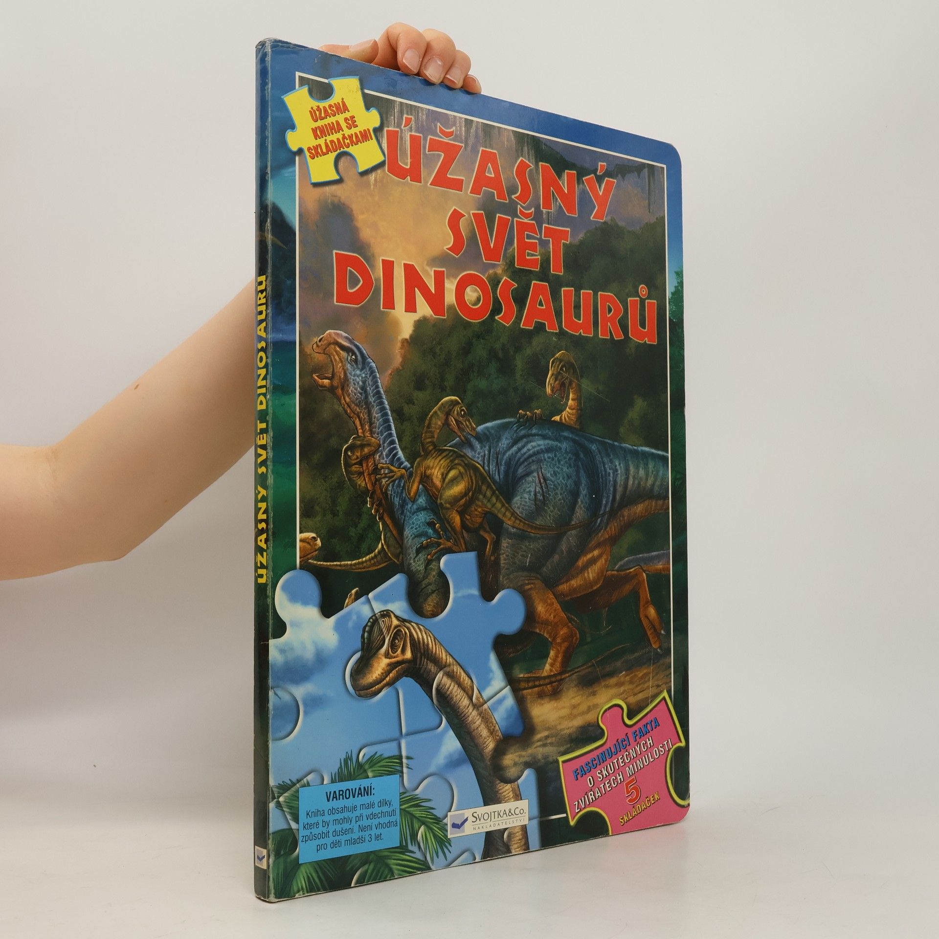 Robert M. Williams Úžasný svět dinosaurů - 5 skládaček