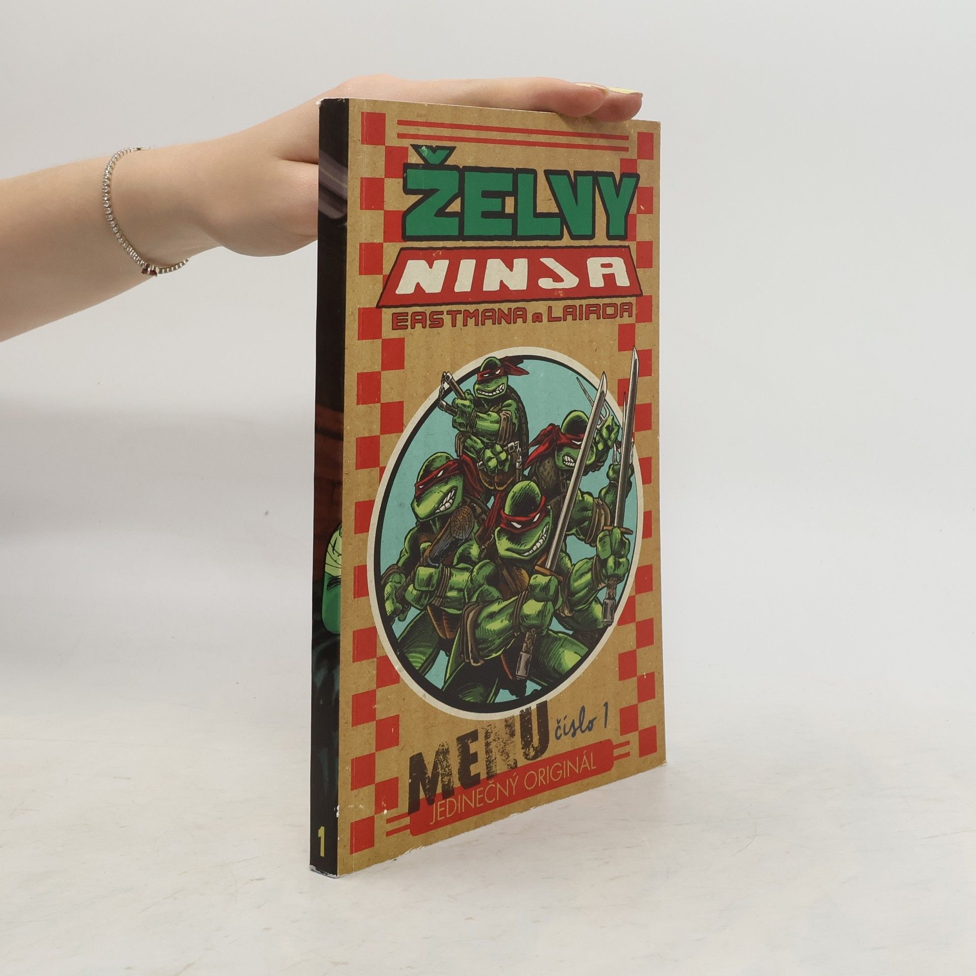 Kevin B. Eastman Želvy Ninja. Menu číslo 1