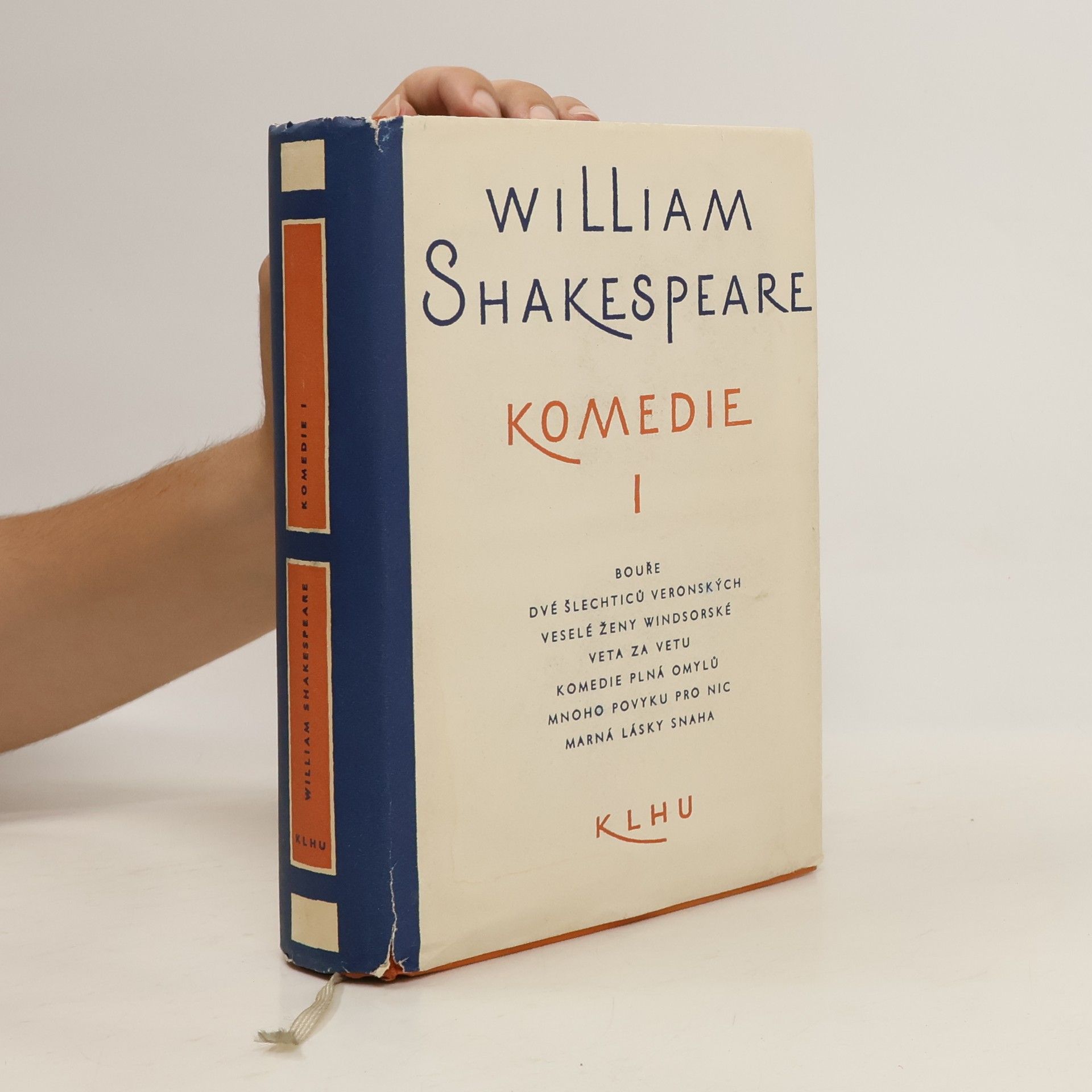 William Shakespeare Komedie I.