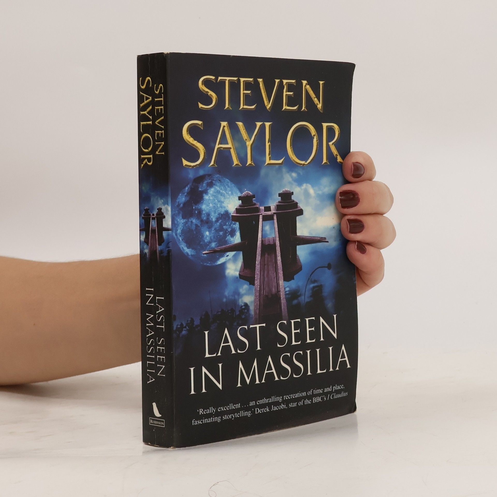 Steven Saylor Last Seen in Massilia