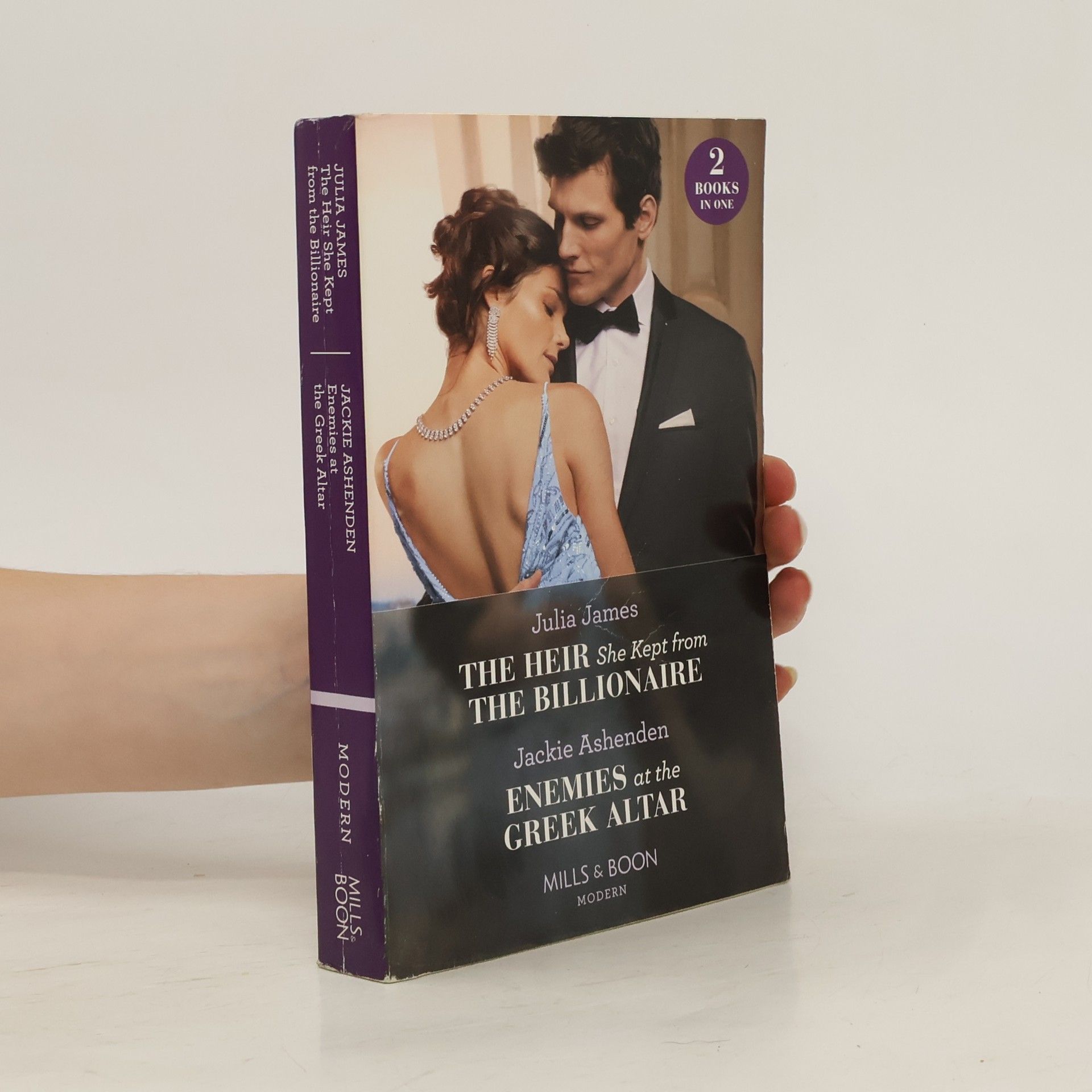 Julia James The Heir She Kept From The Billionaire / Enemies At The Greek Altar