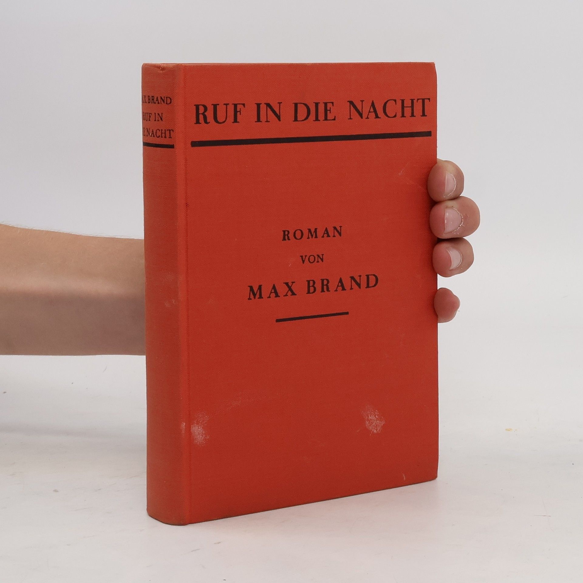Max Brand Ruf in die Nacht