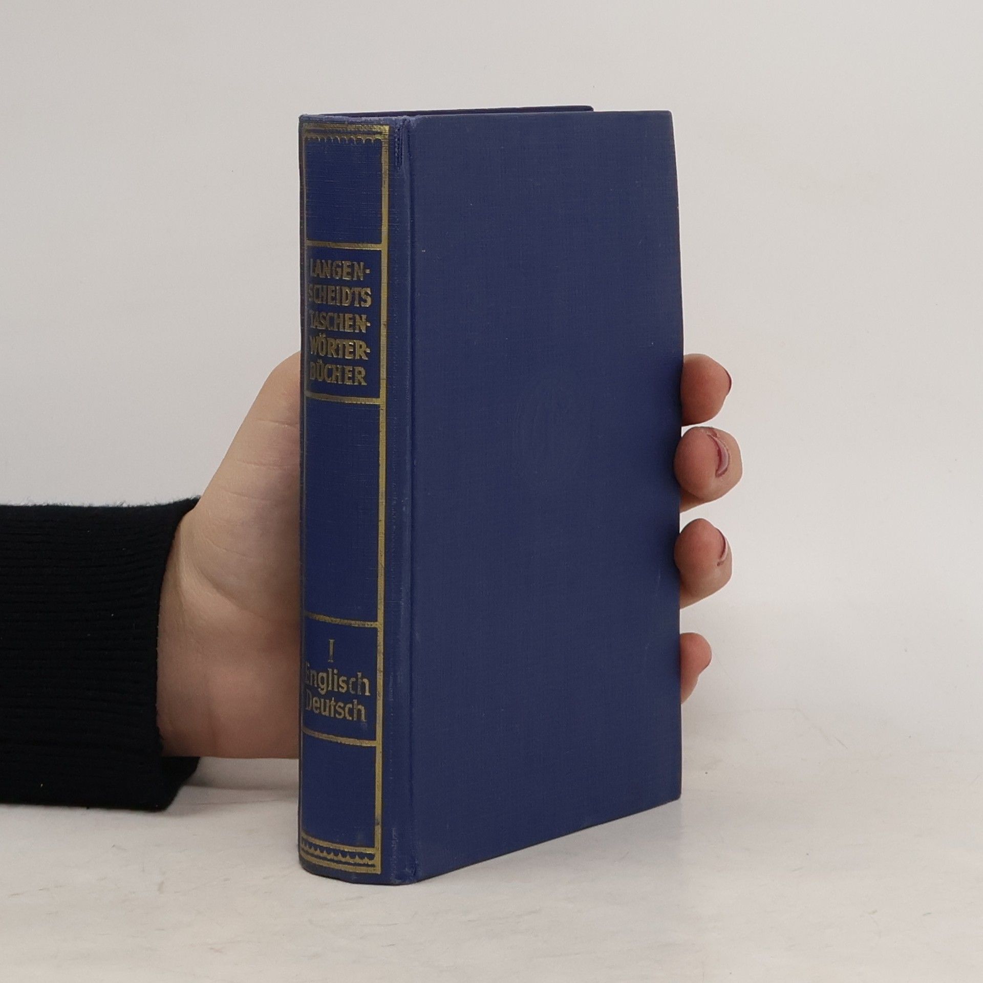 Edmunt Klatt Langenscheidts Taschenwörterbucher I. Englisch-Deutsch