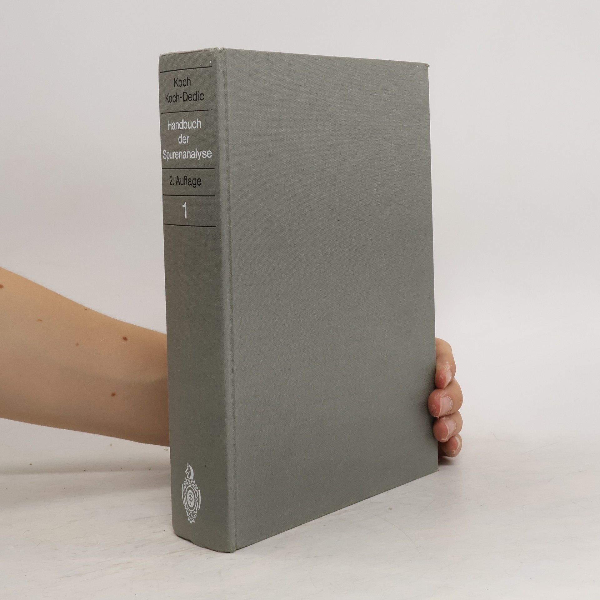 Gertrud A. Koch-Dedic Handbuch der Spurenanalyse. 2. Auflage