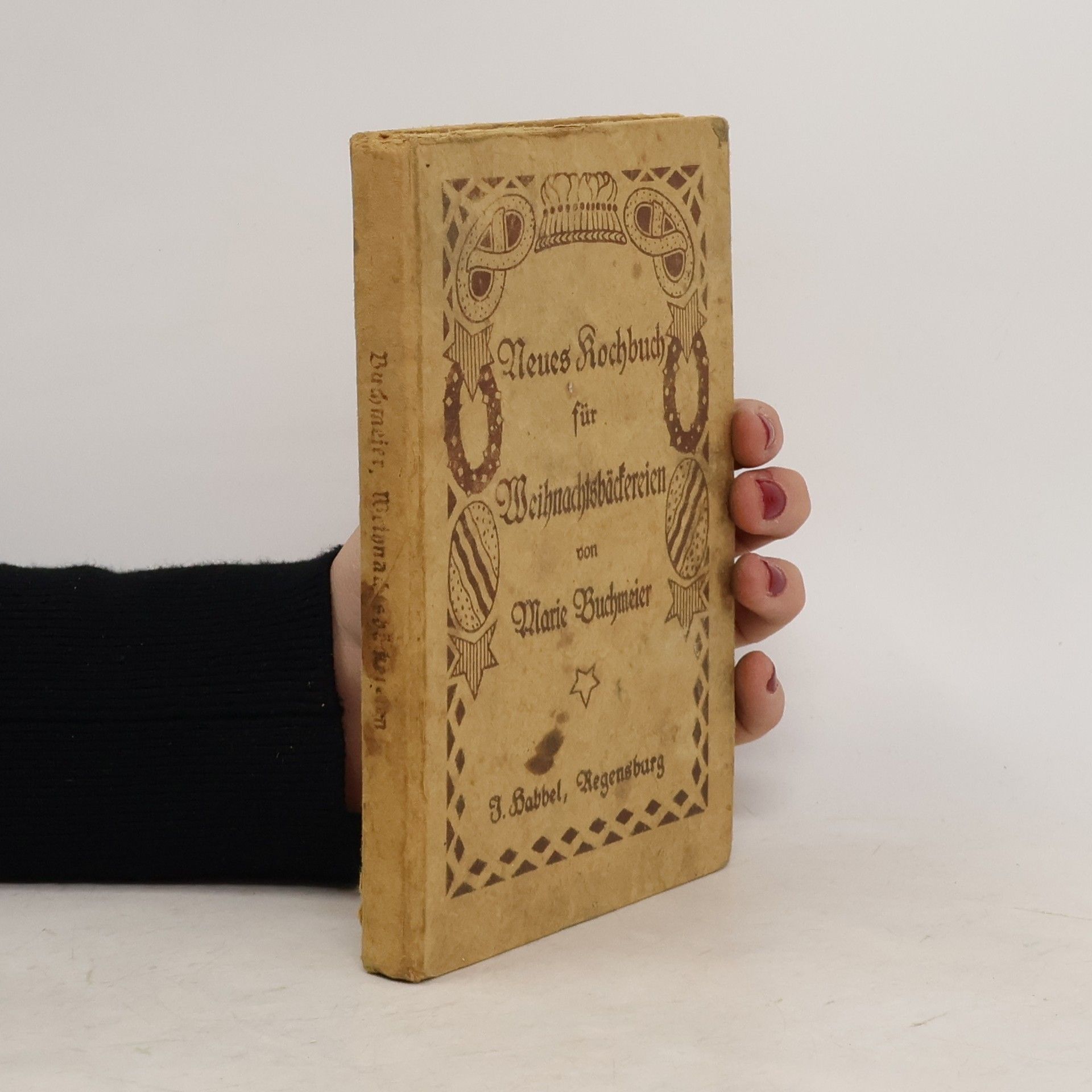 Marie Buchmeier Neues Kochbuch für Weihnachtsbäckereien