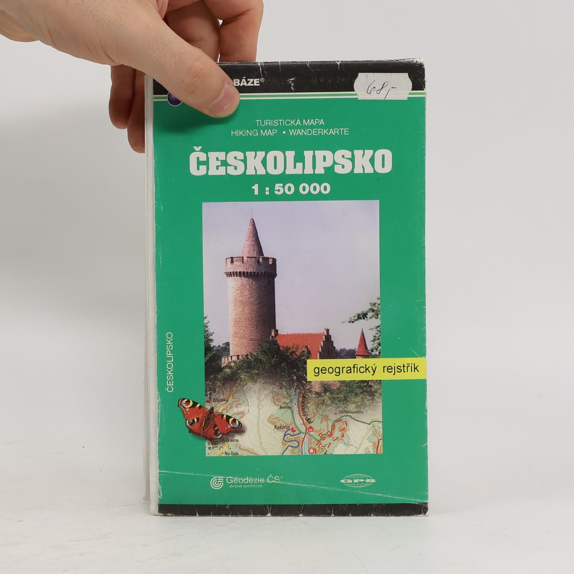 Kolektív autorov Českolipsko. Turistická mapa, 1:50 000