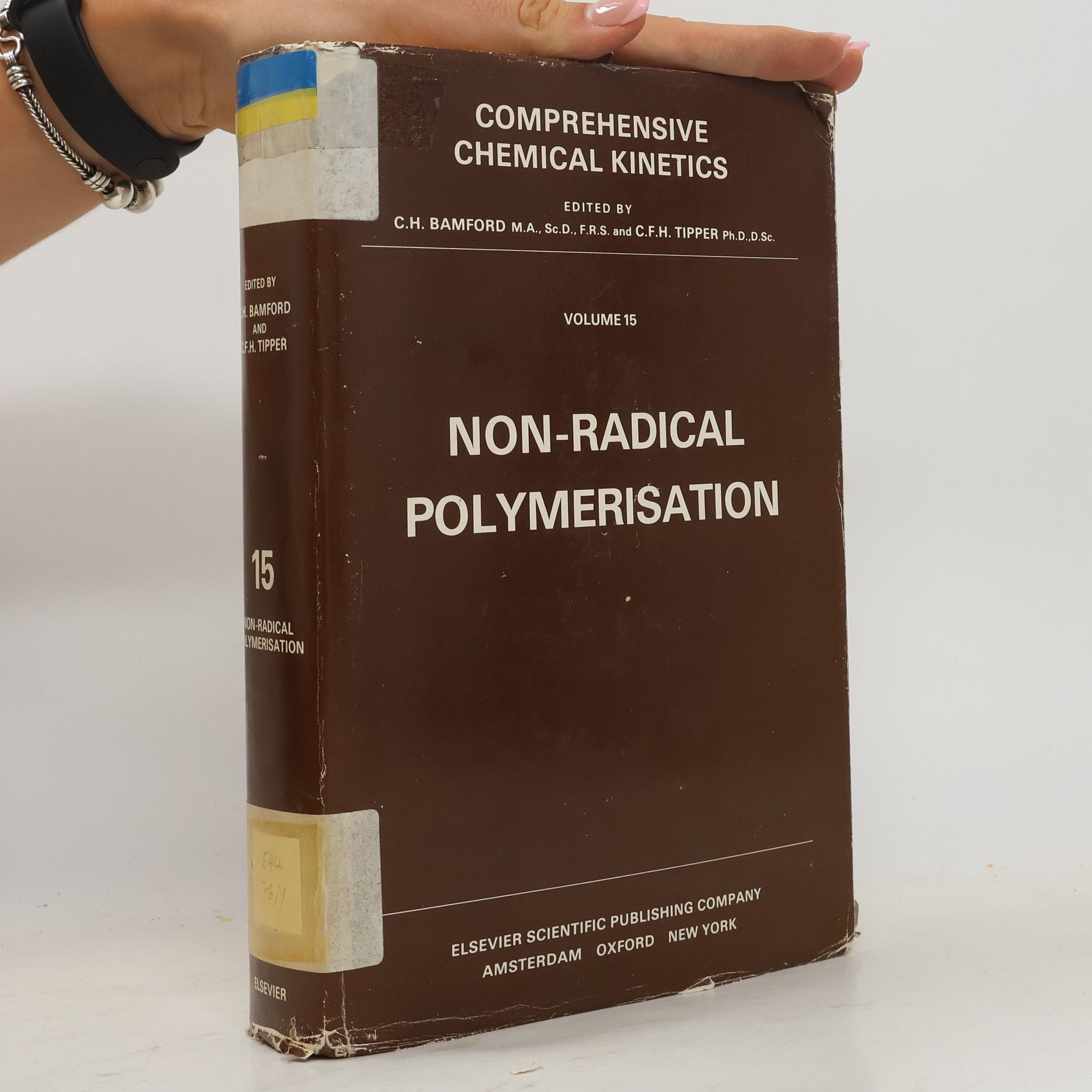 Charles Frank Howlett Tipper Comprehensive Chemical Kinetics 15. Non-Radical Polymerisation