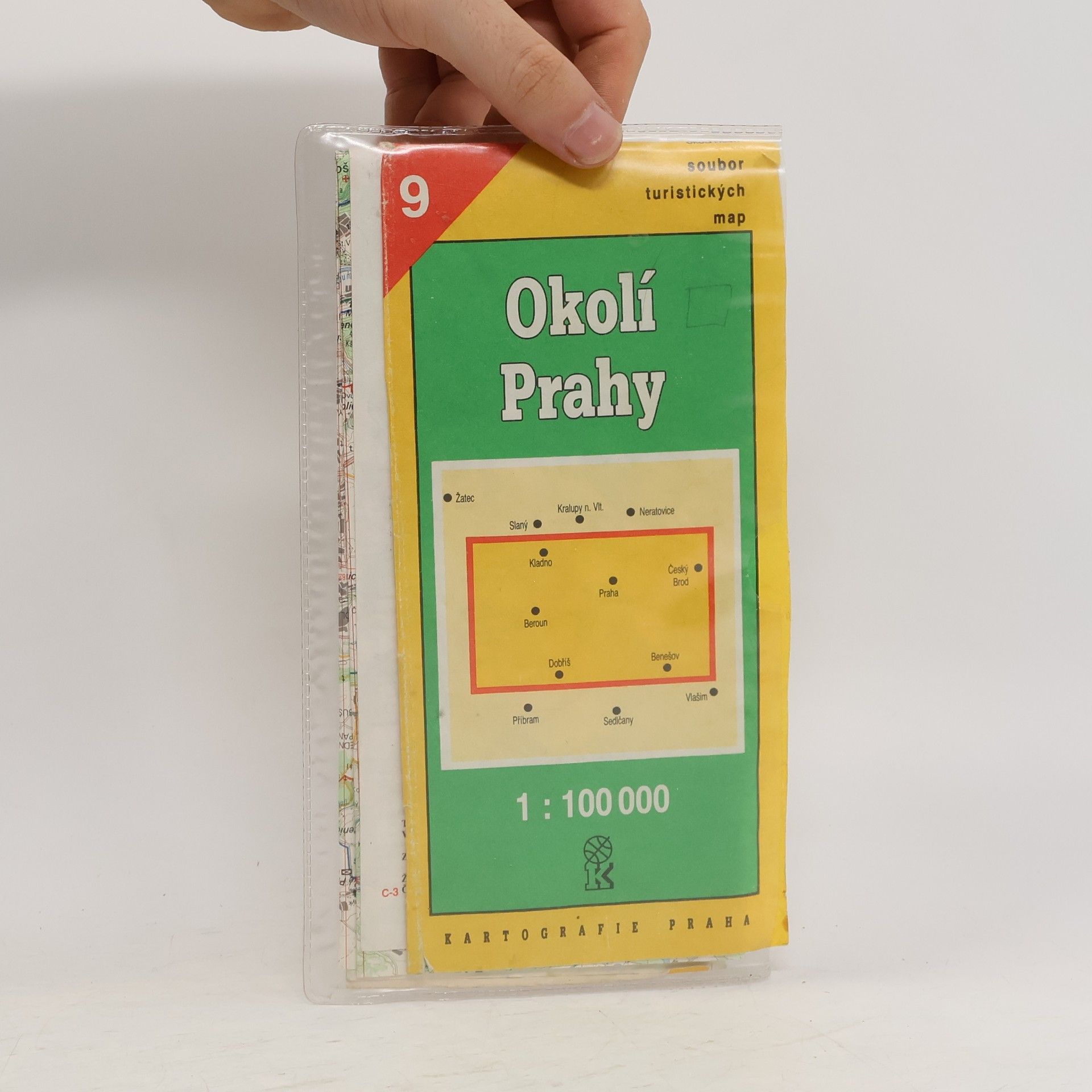 Kartografie Praha TM 9 Okolí Prahy 1:100000