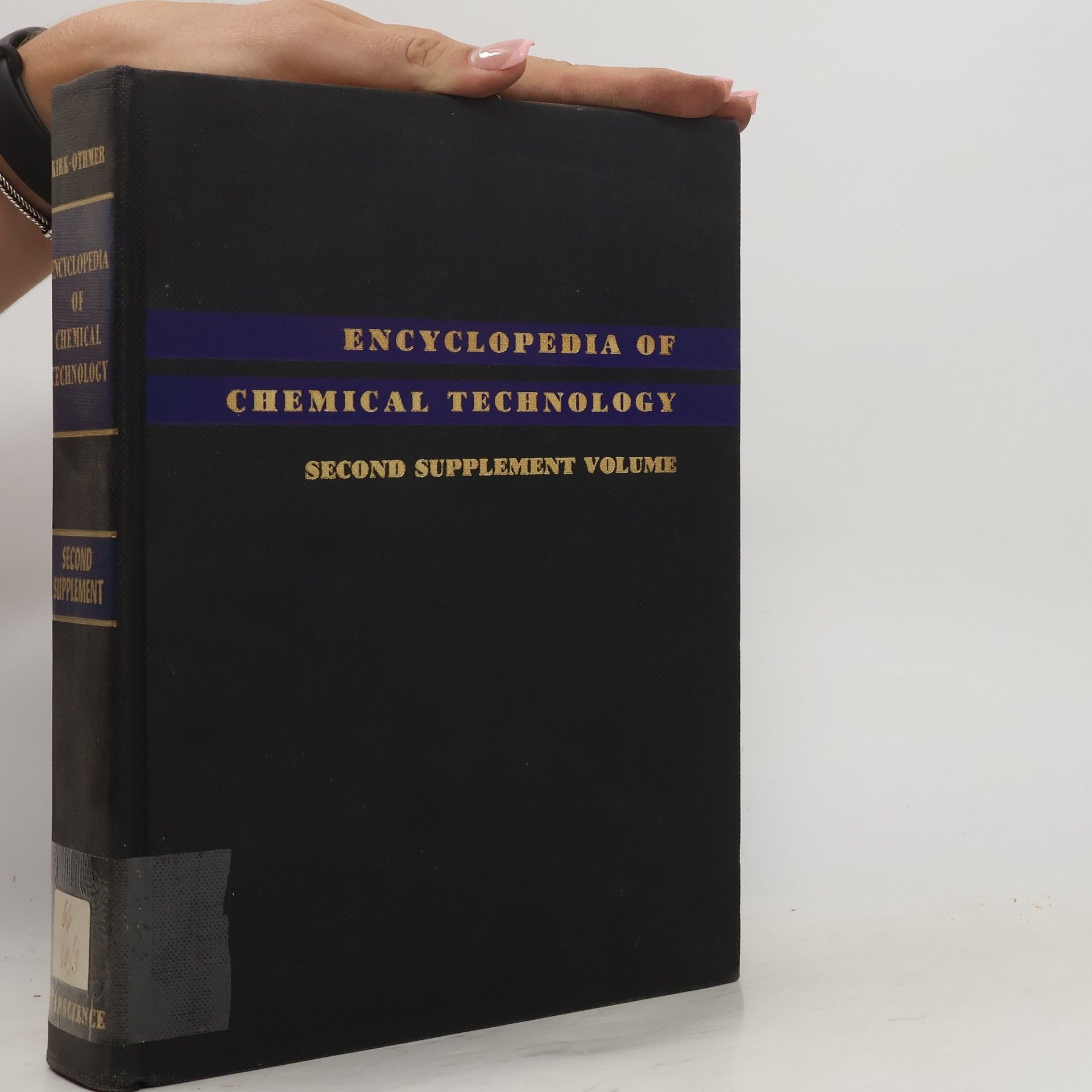 Raymond E. Kirk Encyclopedia of Chemical Technology. Second Supplement Volume