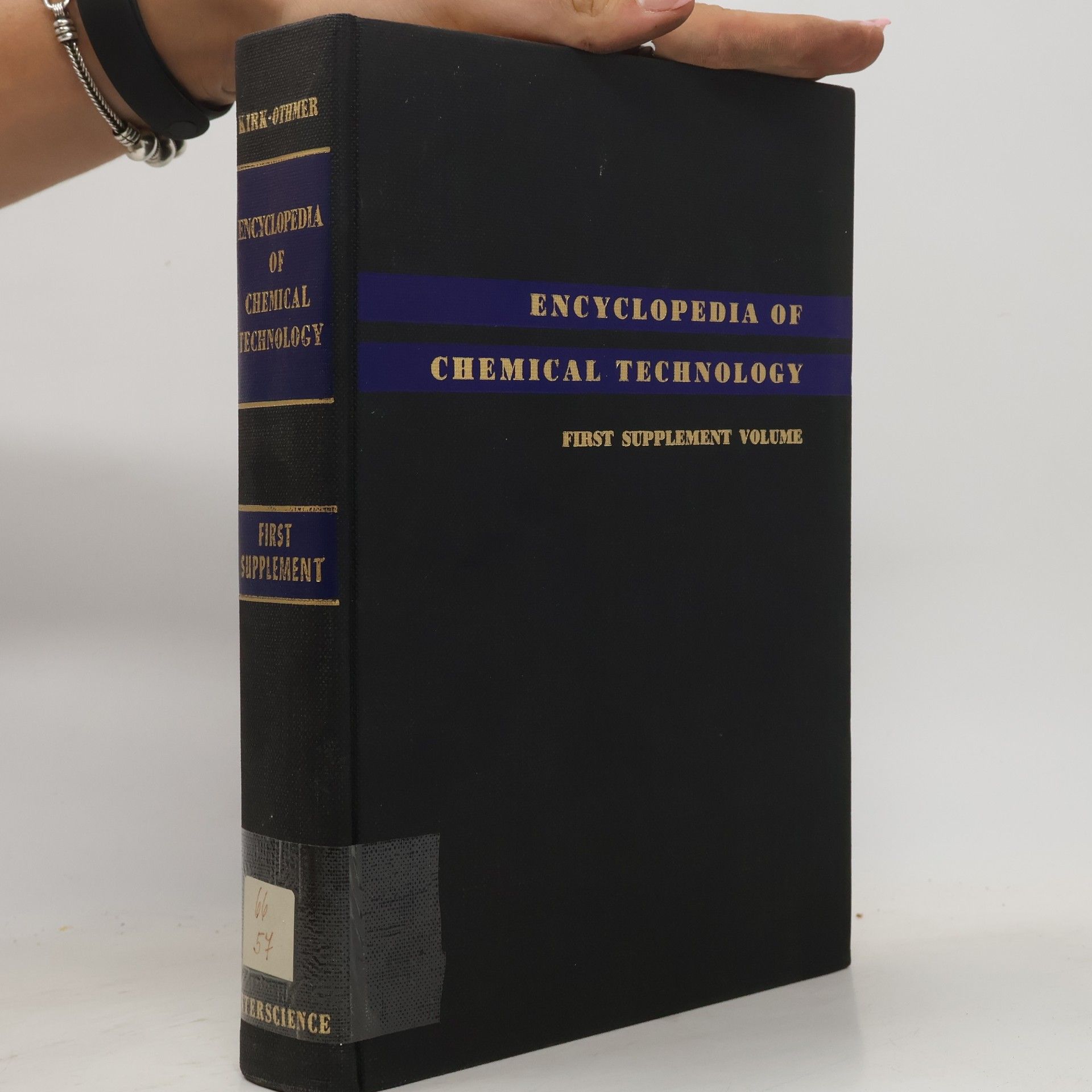 Raymond E. Kirk Encyclopedia of Chemical Technology. First Supplement Volume