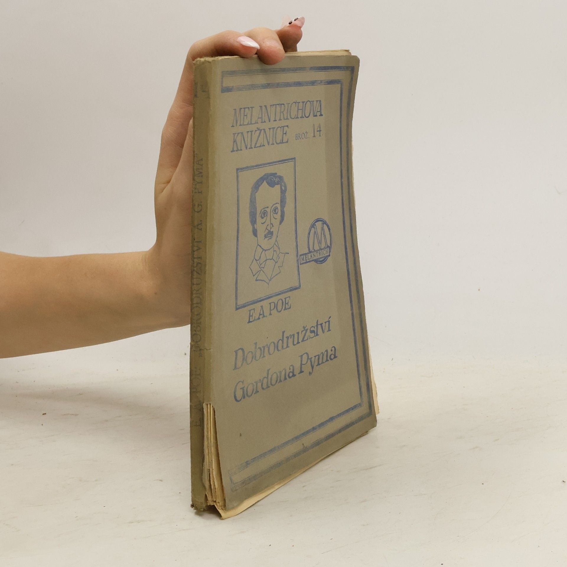 Edgar Allan Poe Melantrichova knižnice 14. Dobrodružství Gordona Pyma