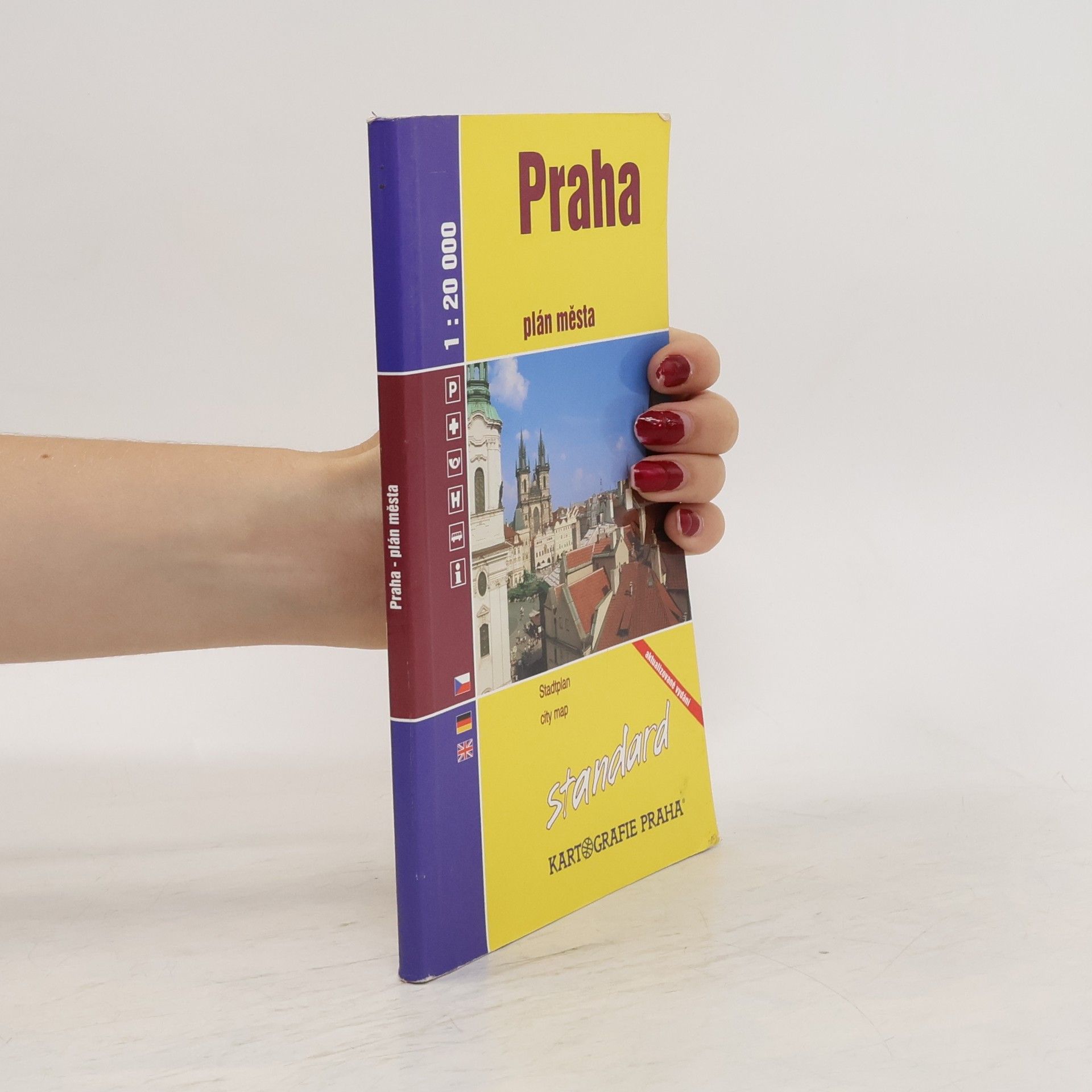 AA.VV. Praha. Plán města standard. Aktualizované vydání